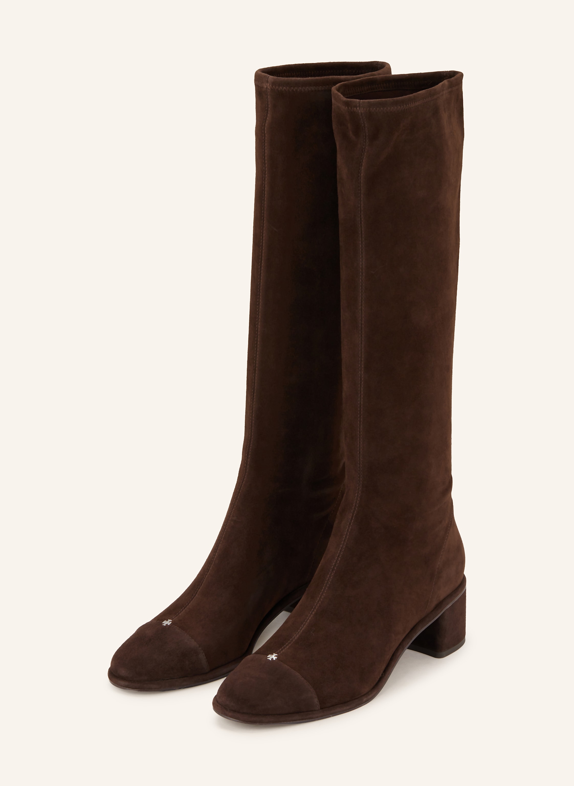 TORY BURCH Boots in dark brown