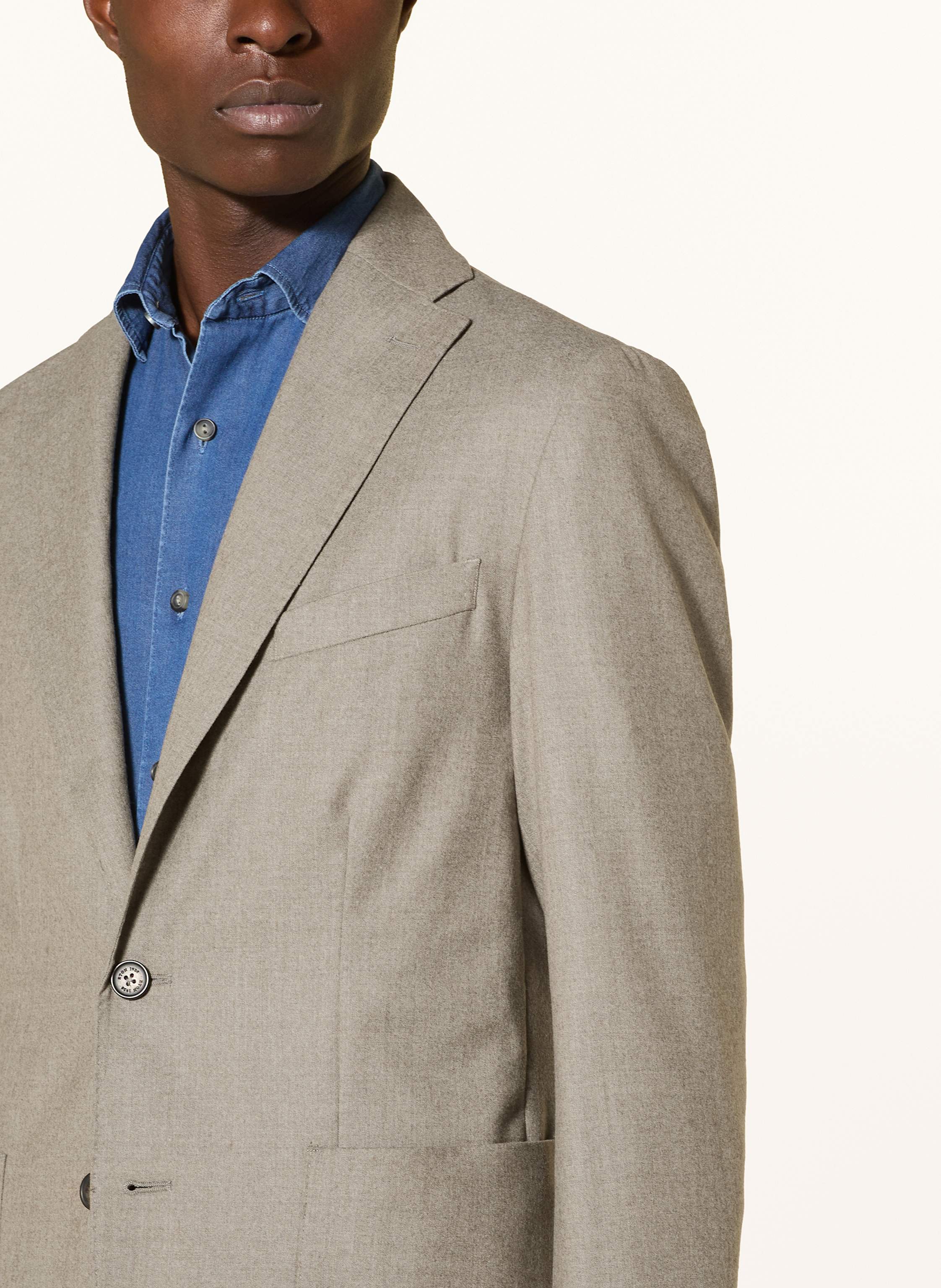 Thumbnail - Eton Sakko Slim Fit beige