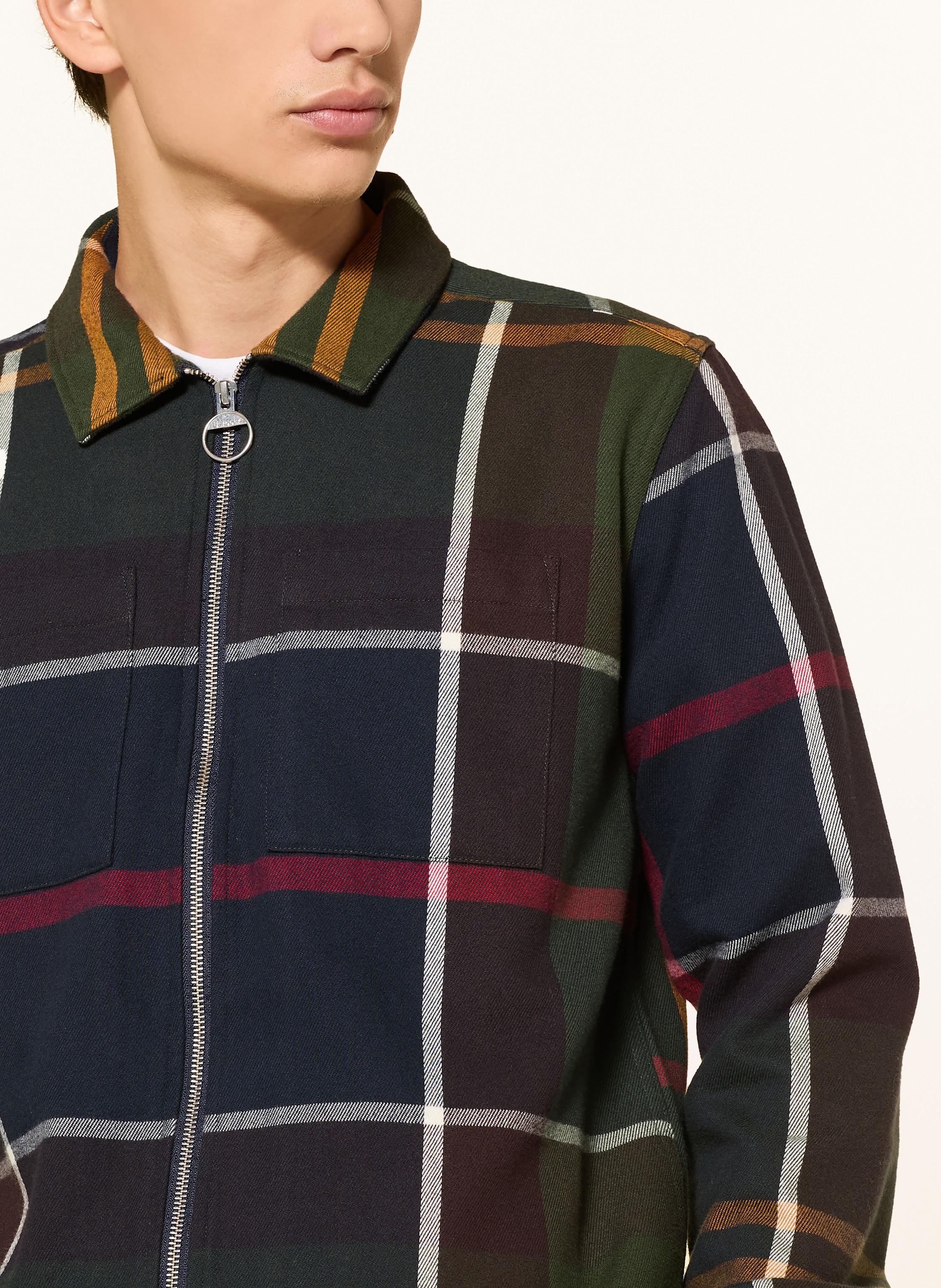 Thumbnail - Barbour Overshirt Lannich gruen