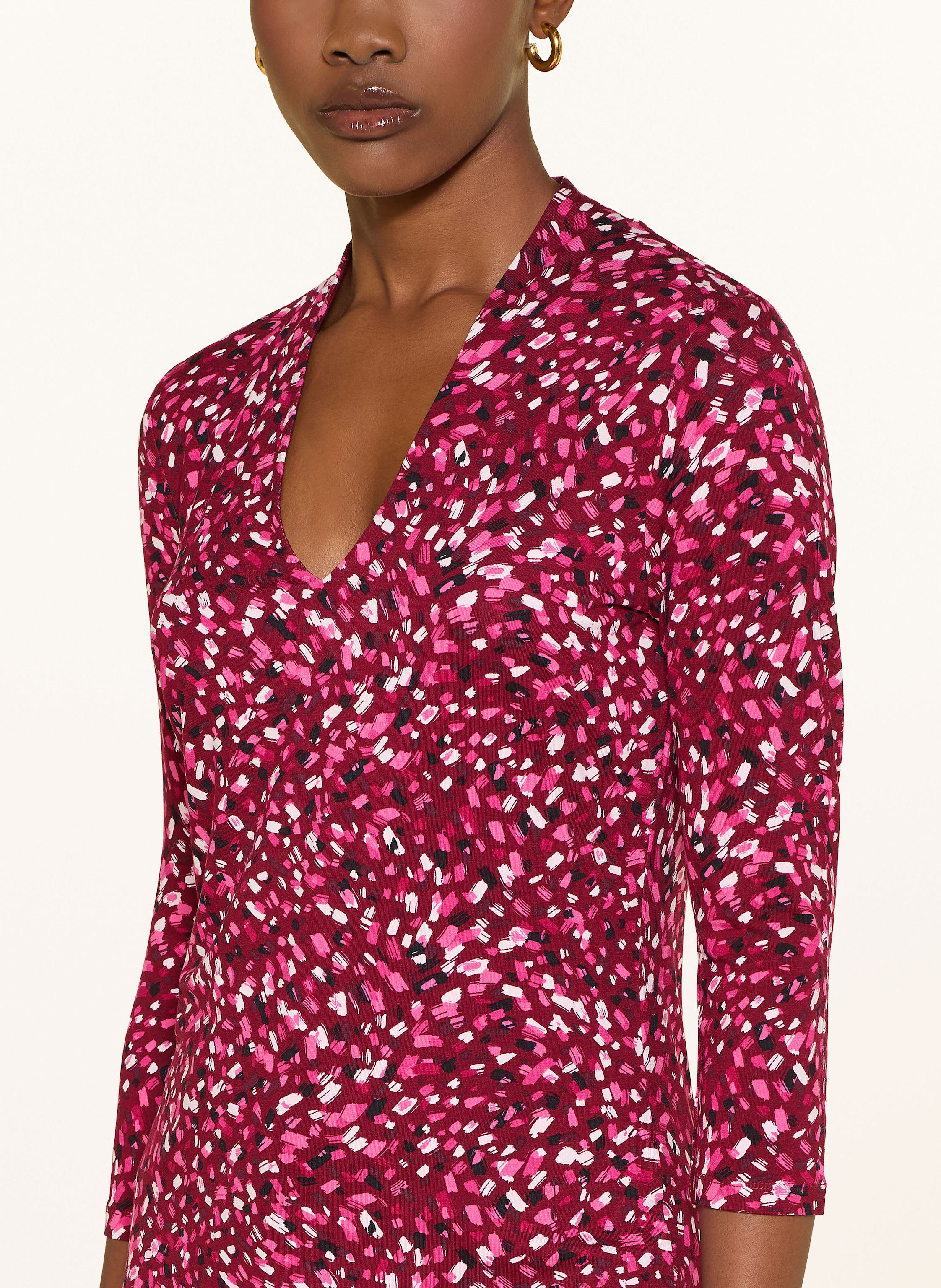 Thumbnail - Hobbs Shirt Aimee Mit 3/4-Arm rot