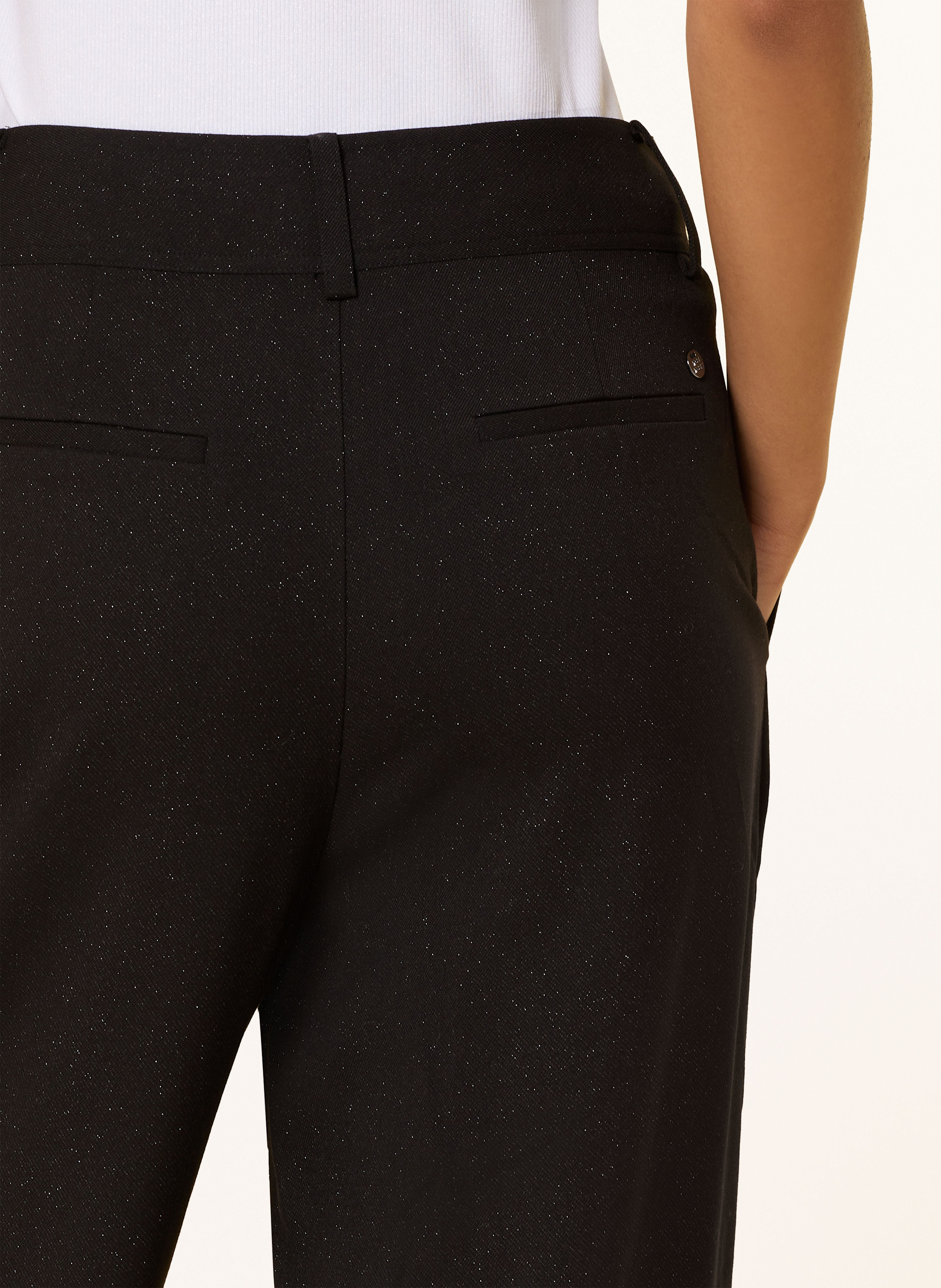 Thumbnail - Mos Mosh Hose Mmevie Bellevue Mit Glitzergarn schwarz