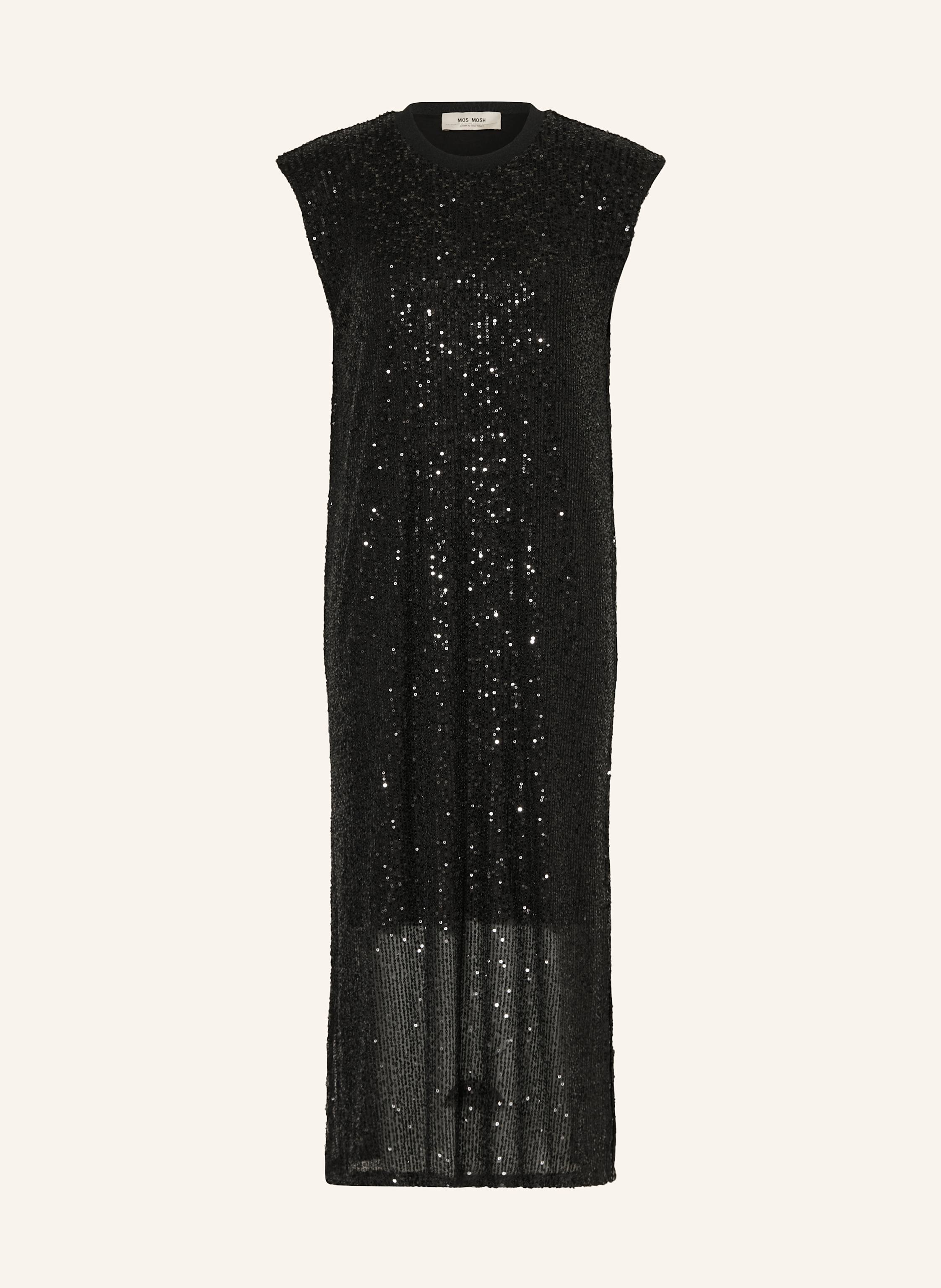 Mos Mosh Kleid Mmaran Mit Pailletten schwarz