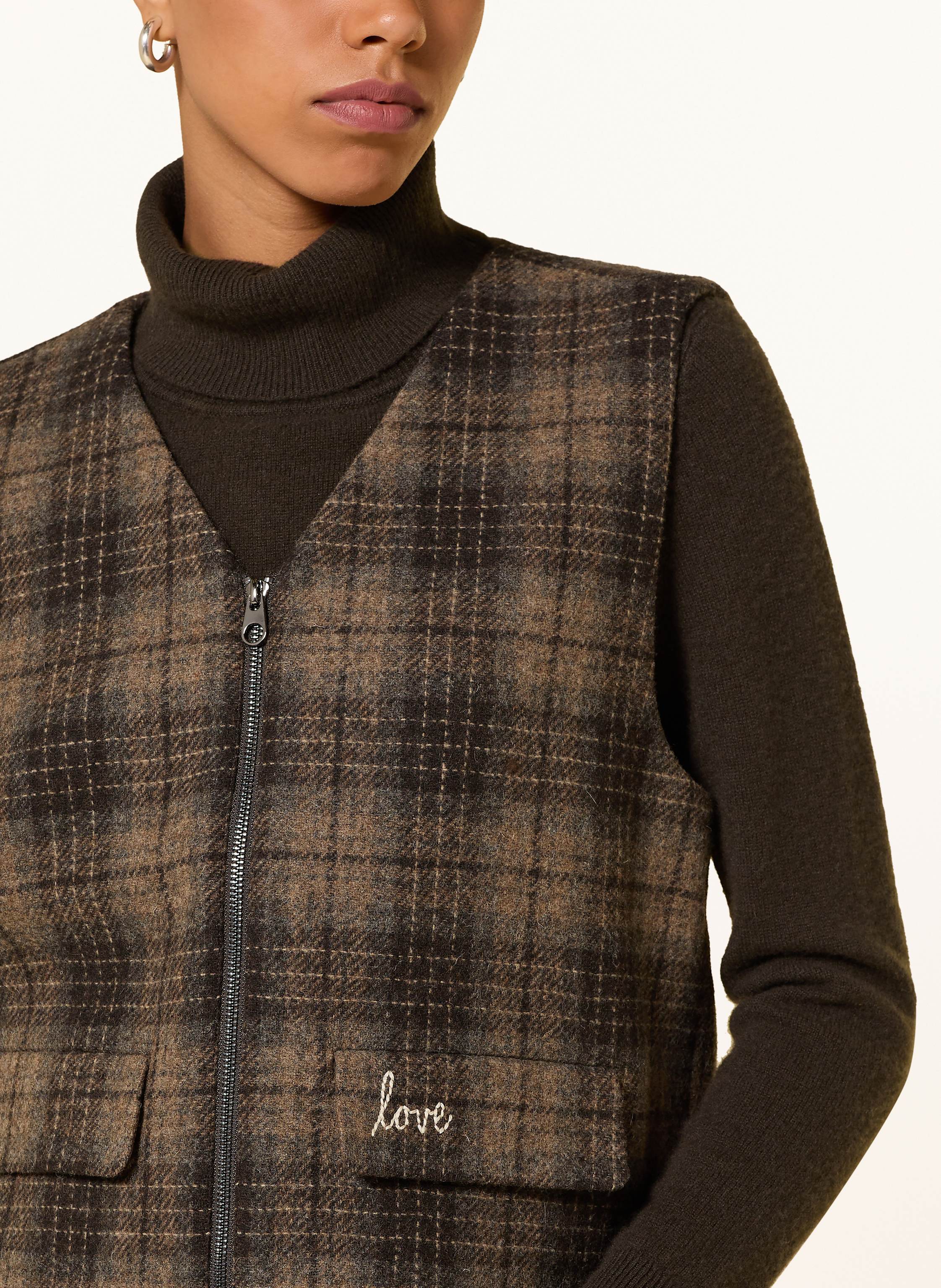 Thumbnail - Mos Mosh Weste Mmruna braun