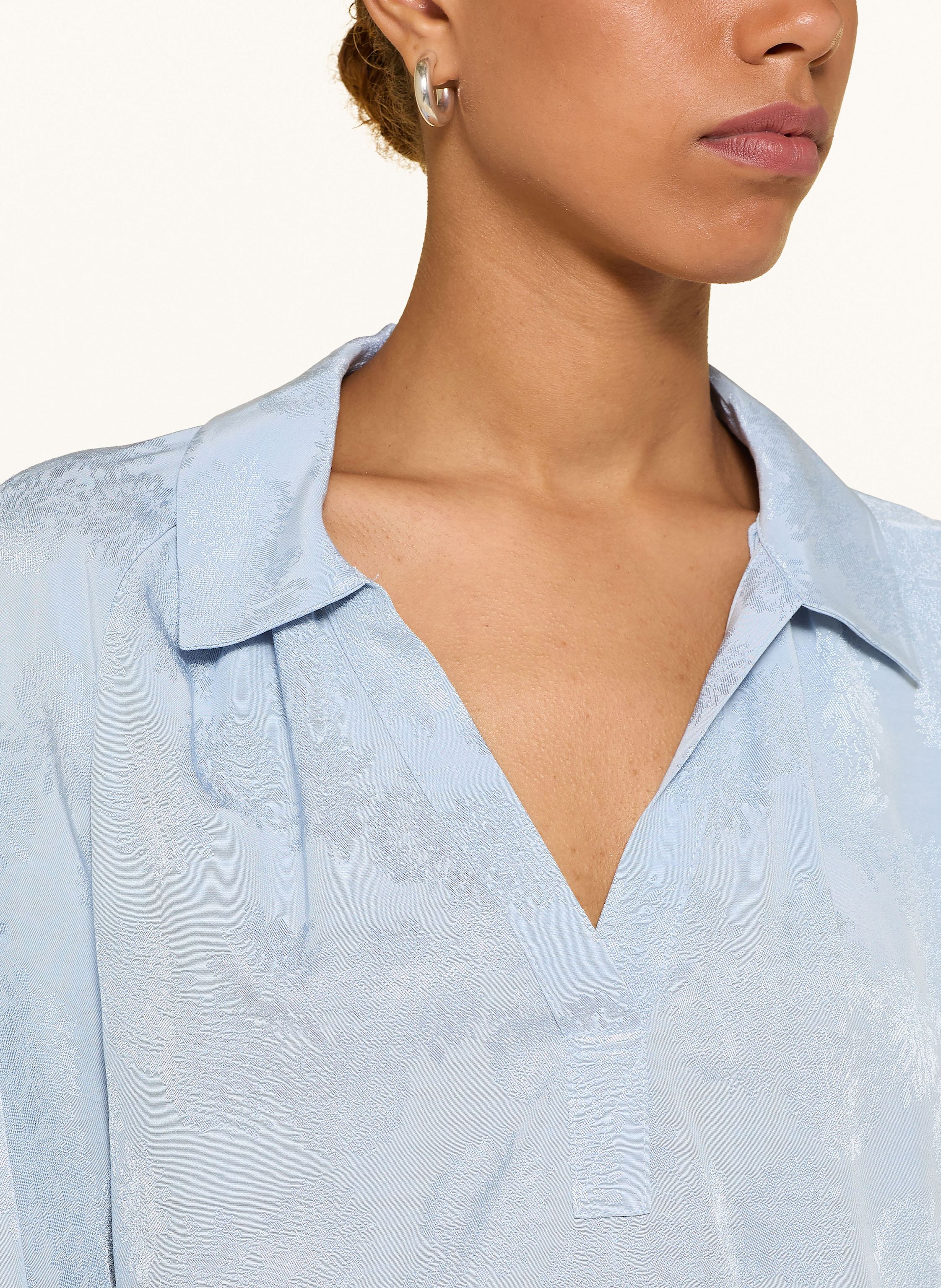 Thumbnail - Mos Mosh Jacquard-Bluse Mmdrana blau