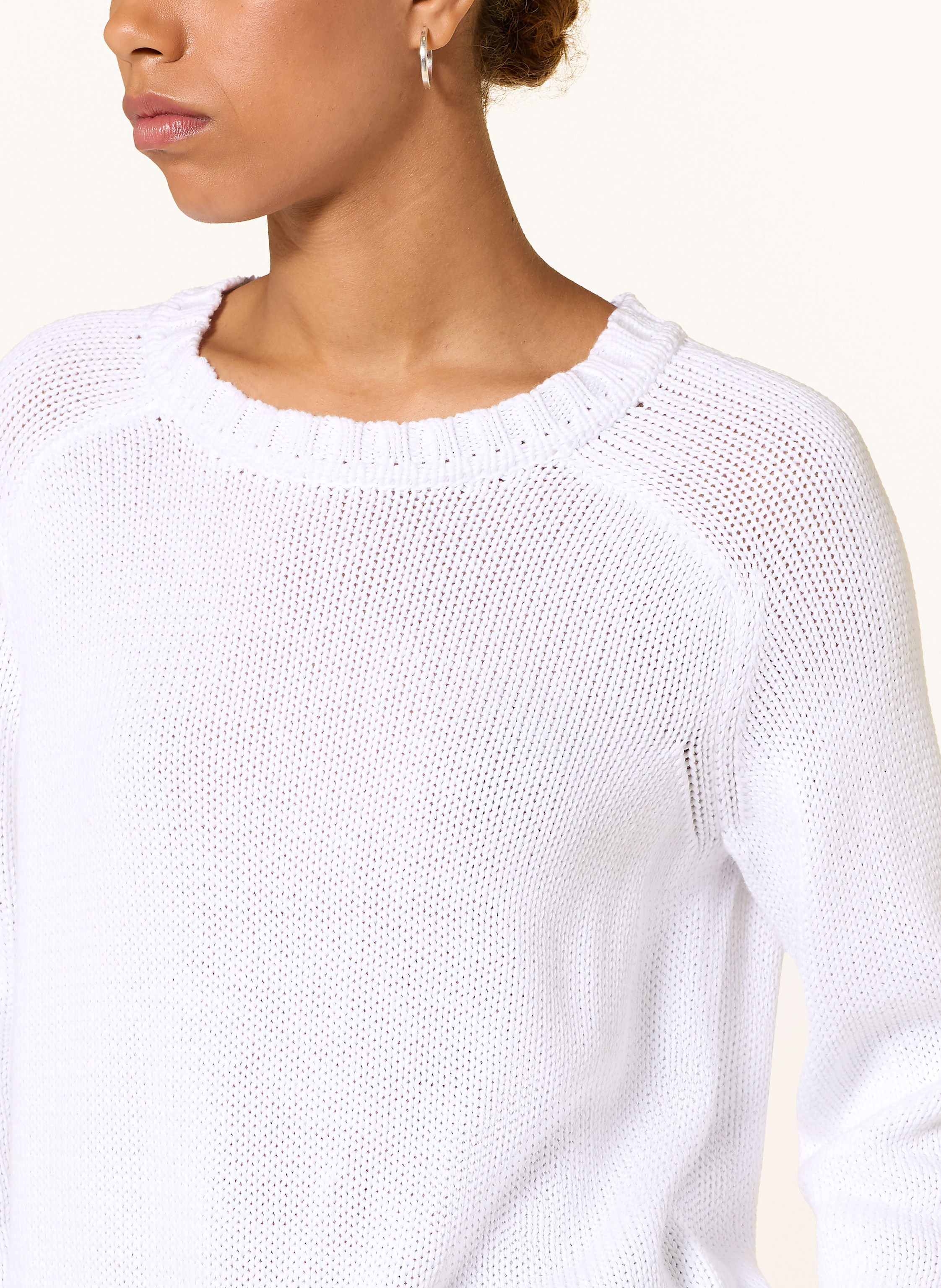 Thumbnail - Mos Mosh Pullover Mmrola Bine weiss