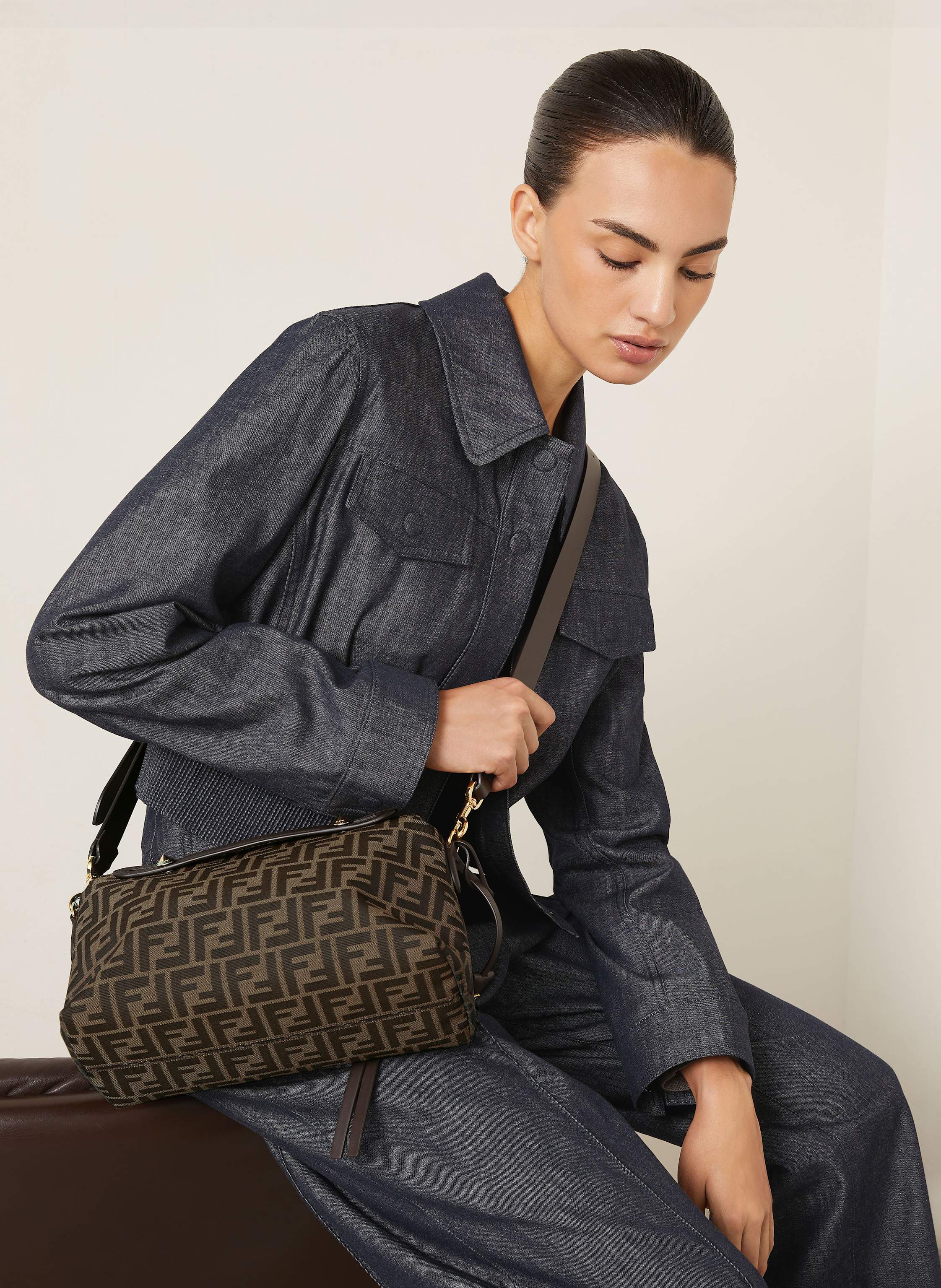 Thumbnail - Fendi Handtasche By The Way Soft Medium braun
