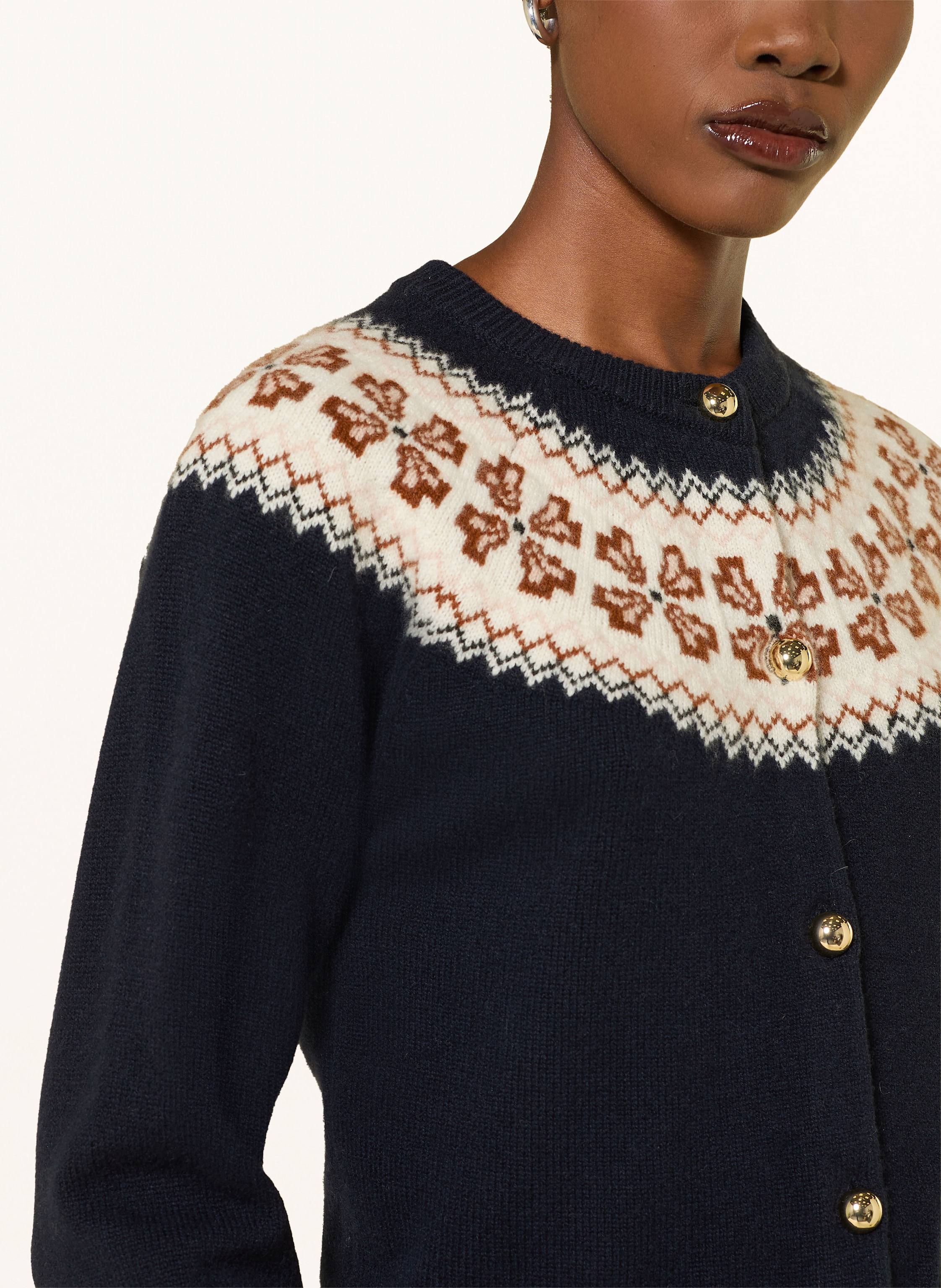 Thumbnail - Frame Strickjacke Aus Cashmere blau