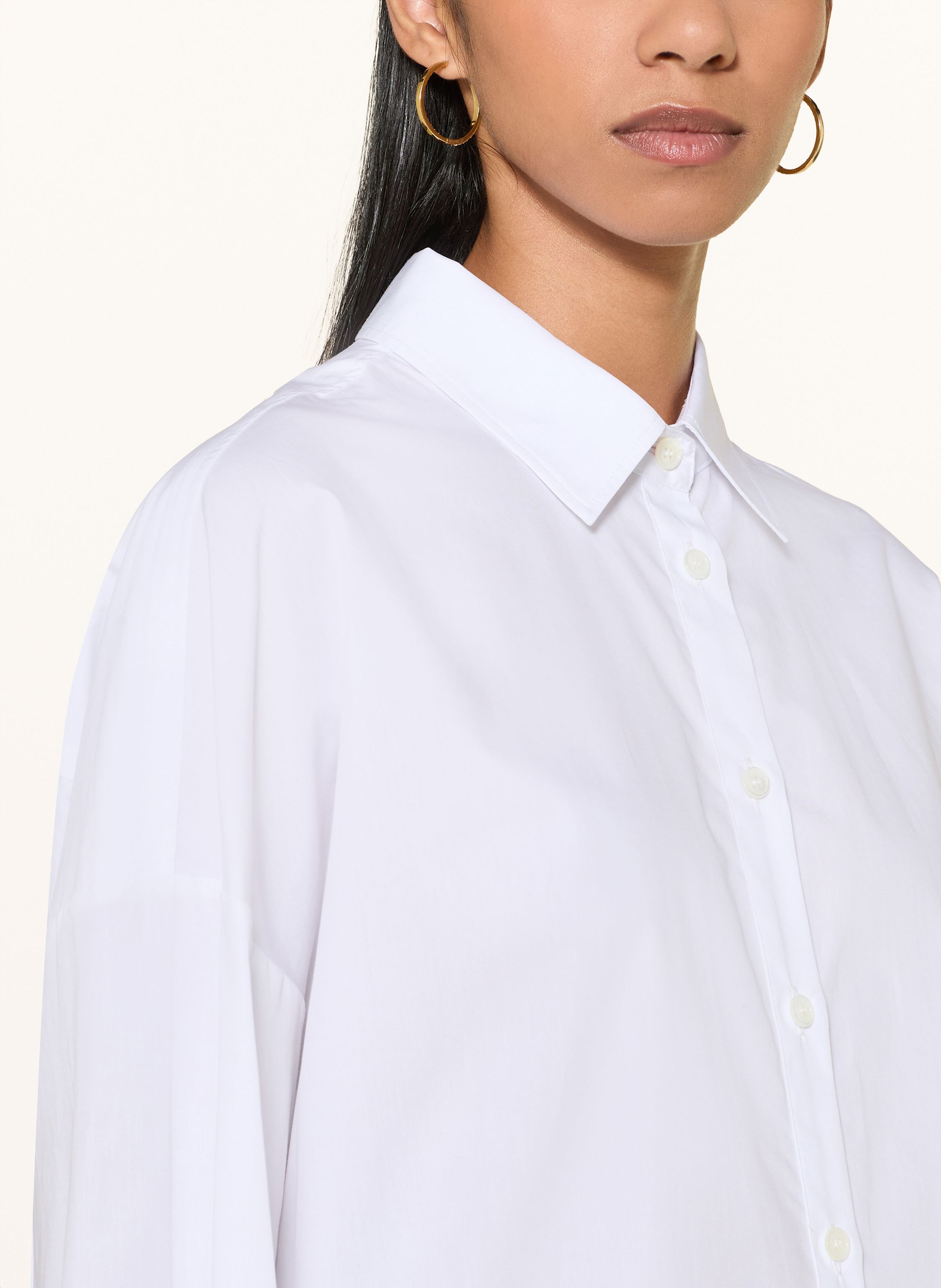 Thumbnail - Robert Friedman Oversized-Hemdbluse weiss