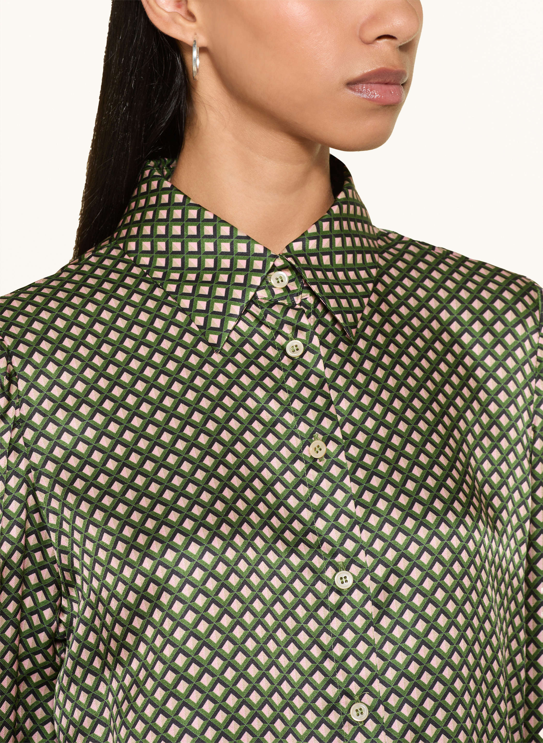 Thumbnail - Robert Friedman Hemdbluse gruen