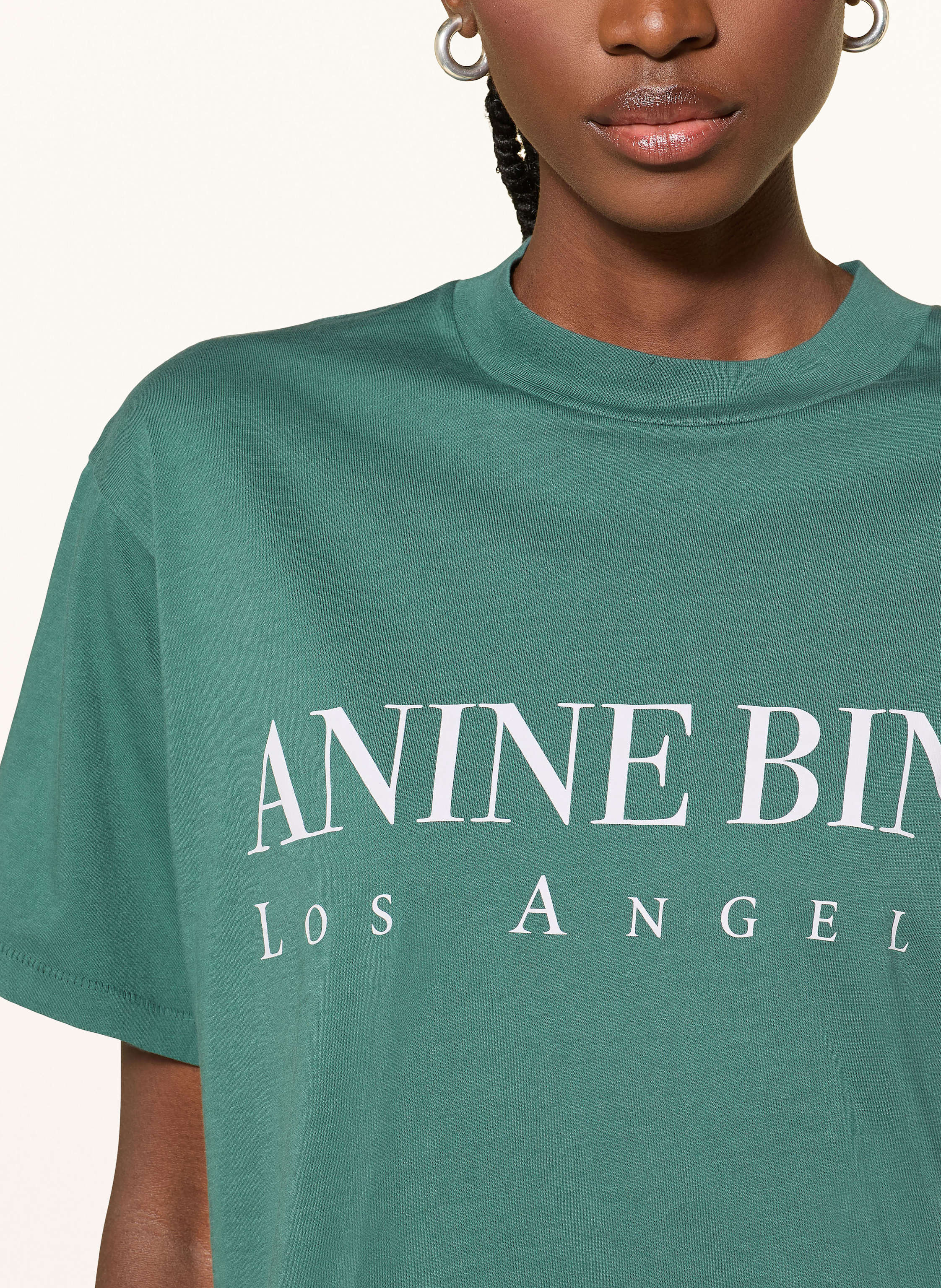 Thumbnail - Anine Bing T-Shirt Ashton gruen