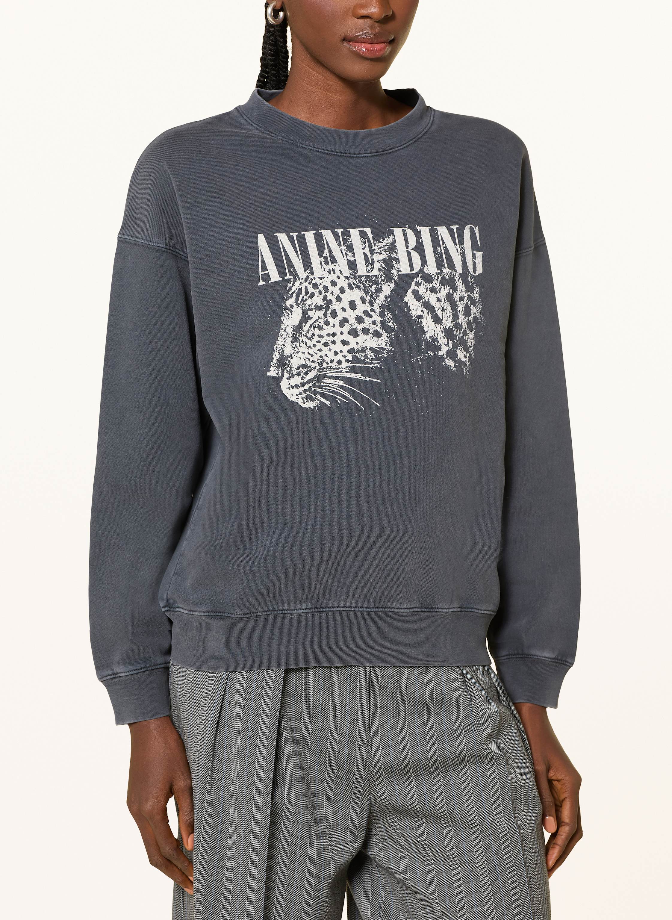 Thumbnail - Anine Bing Sweatshirt Spencer grau