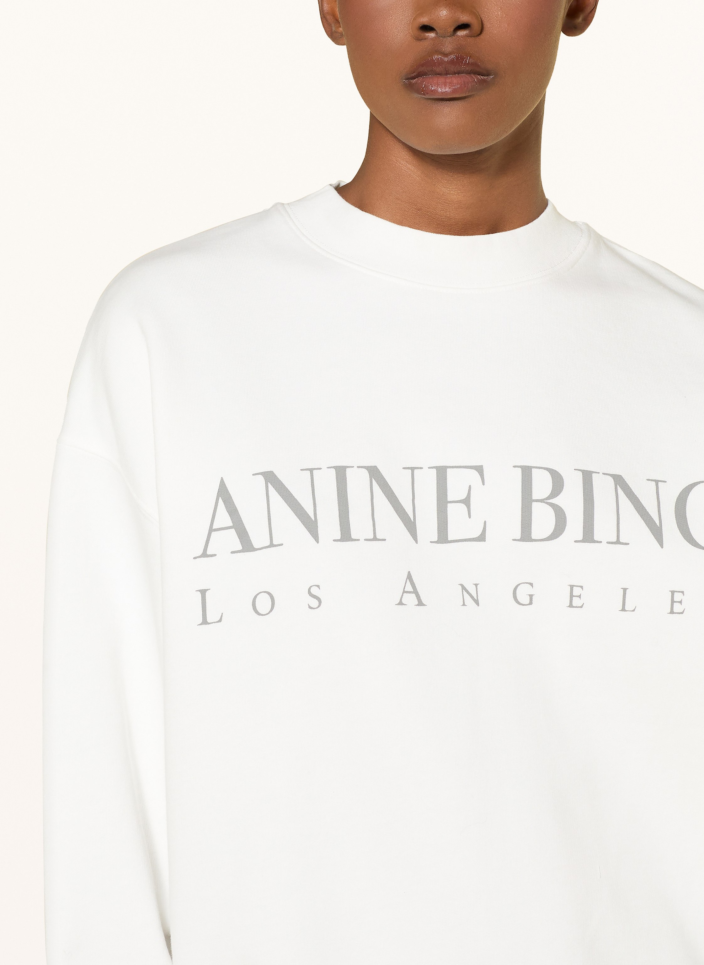 Thumbnail - Anine Bing Sweatshirt Jaci weiss