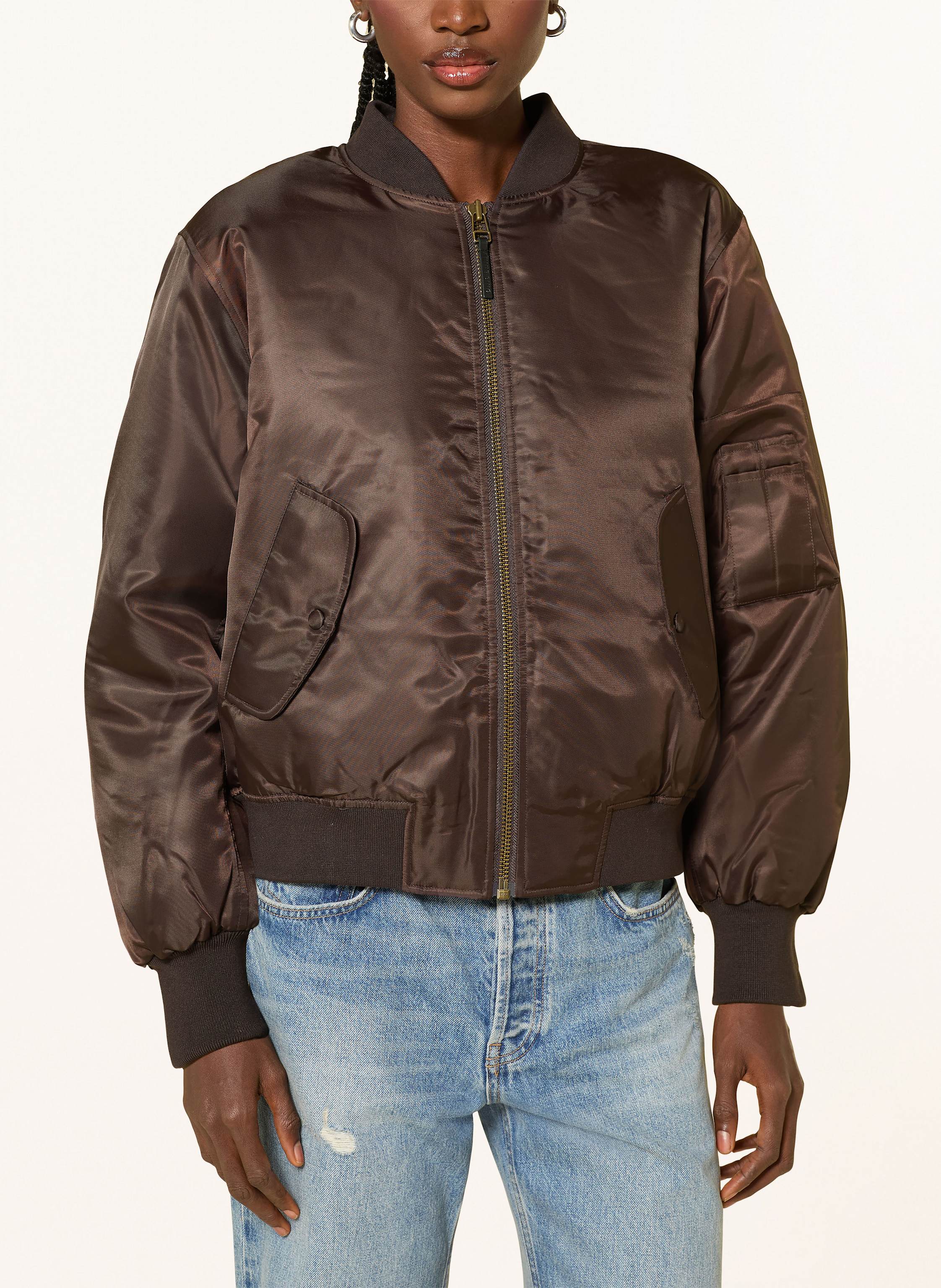 Thumbnail - Anine Bing Blouson Leon braun