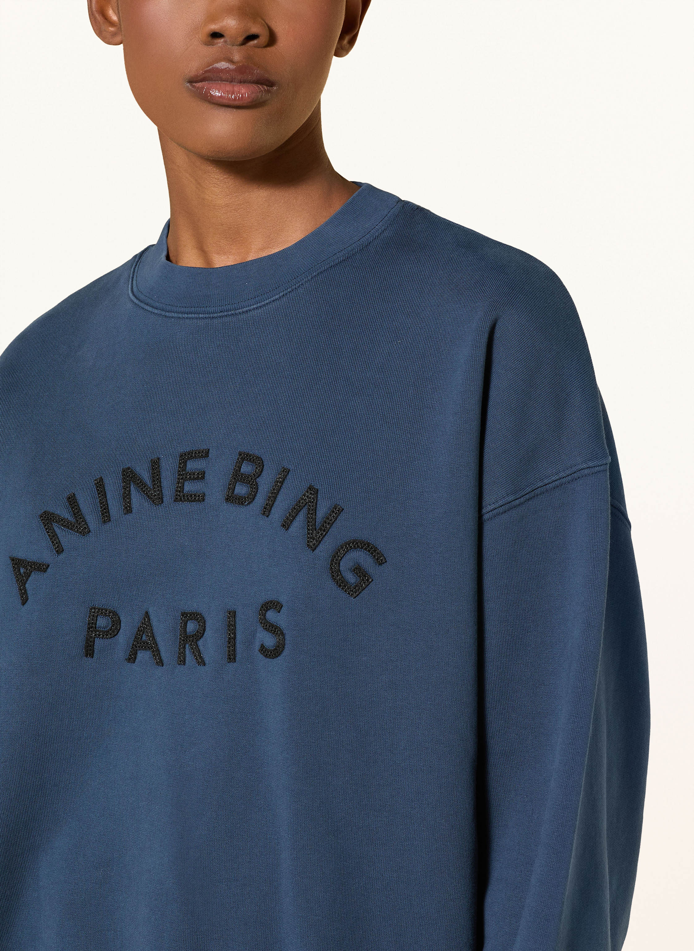 Thumbnail - Anine Bing Sweatshirt Jaci blau