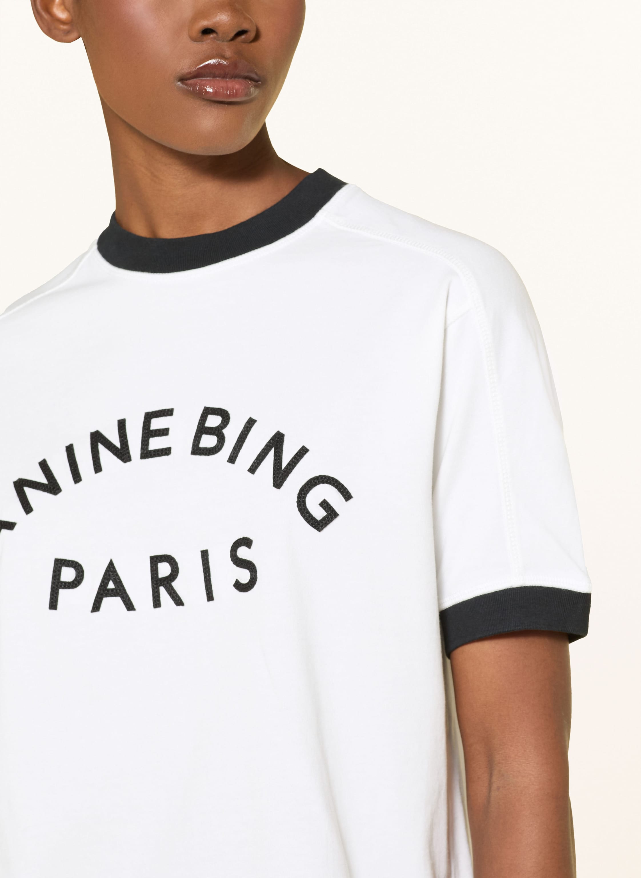 Thumbnail - Anine Bing T-Shirt Jaylin weiss