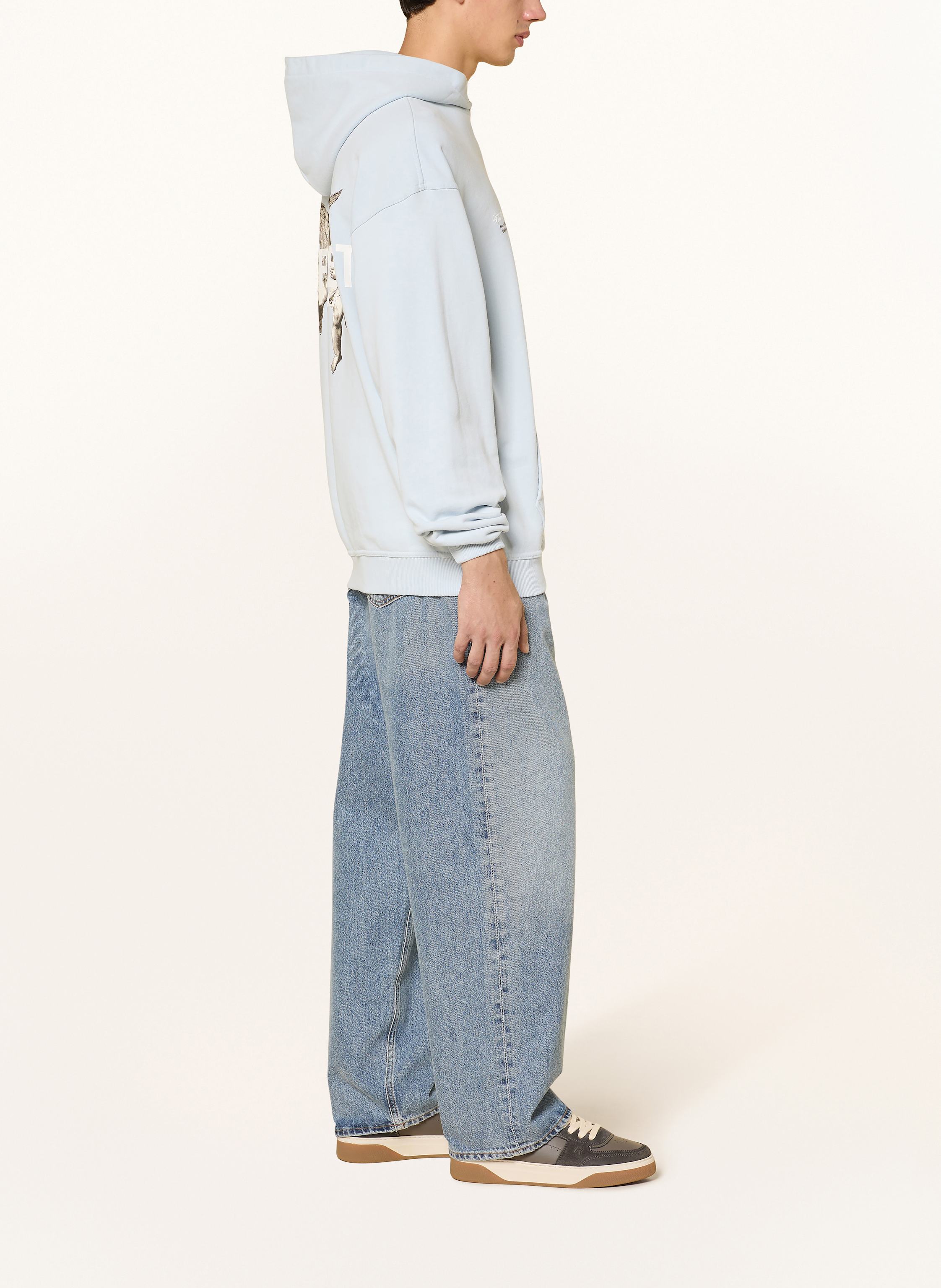 Thumbnail - Represent Oversized-Hoodie blau