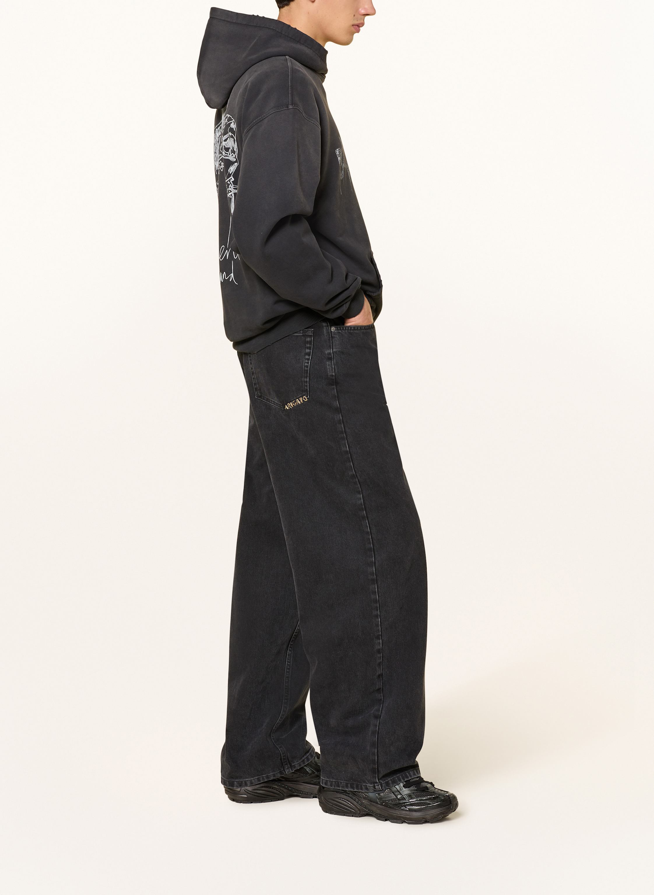 Thumbnail - Represent Oversized-Hoodie schwarz