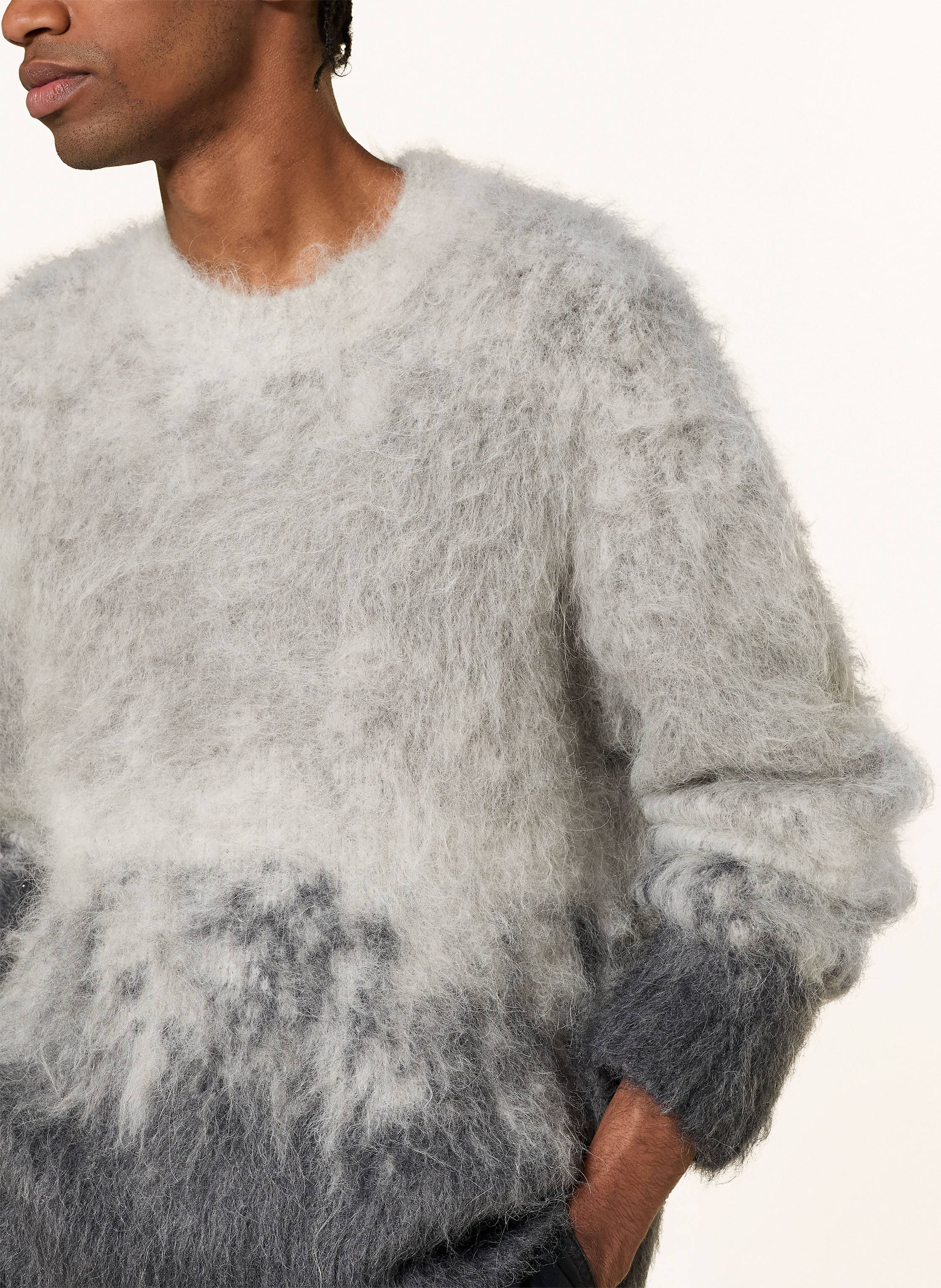 Thumbnail - Represent Pullover Ombre Mit Alpaka grau