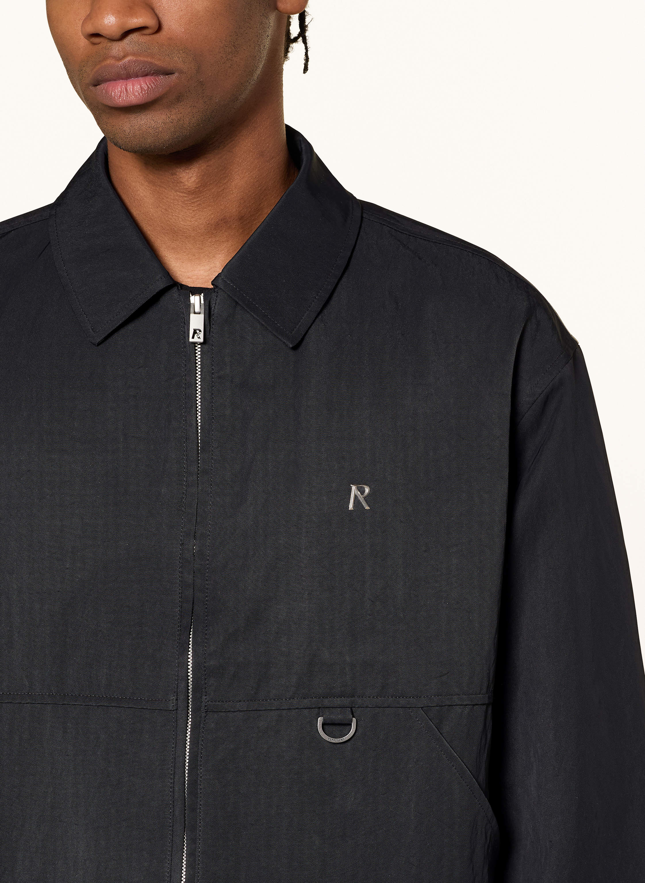 Thumbnail - Represent Overshirt schwarz