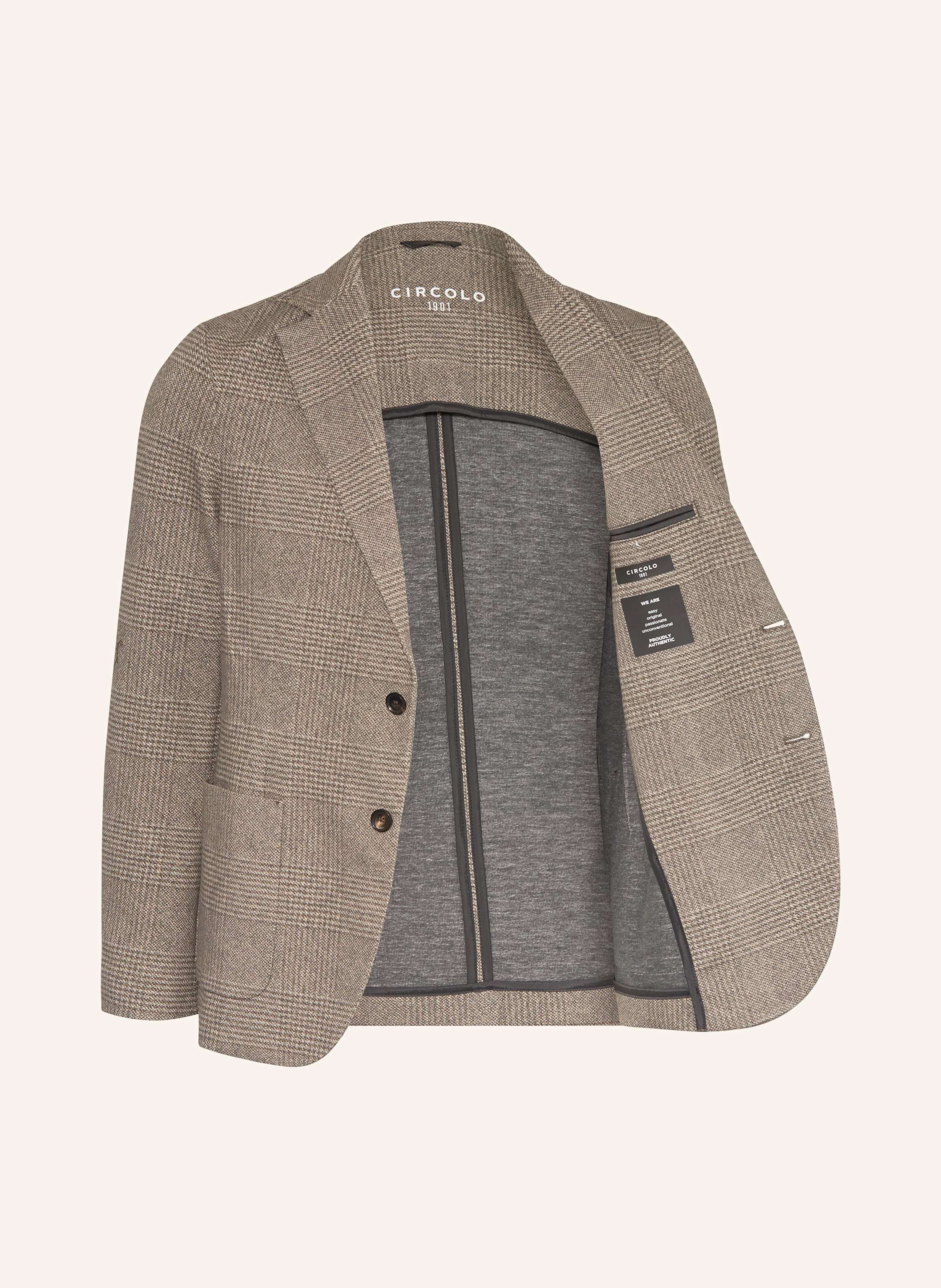 Thumbnail - Circolo 1901 Sakko Extra Slim Fit braun