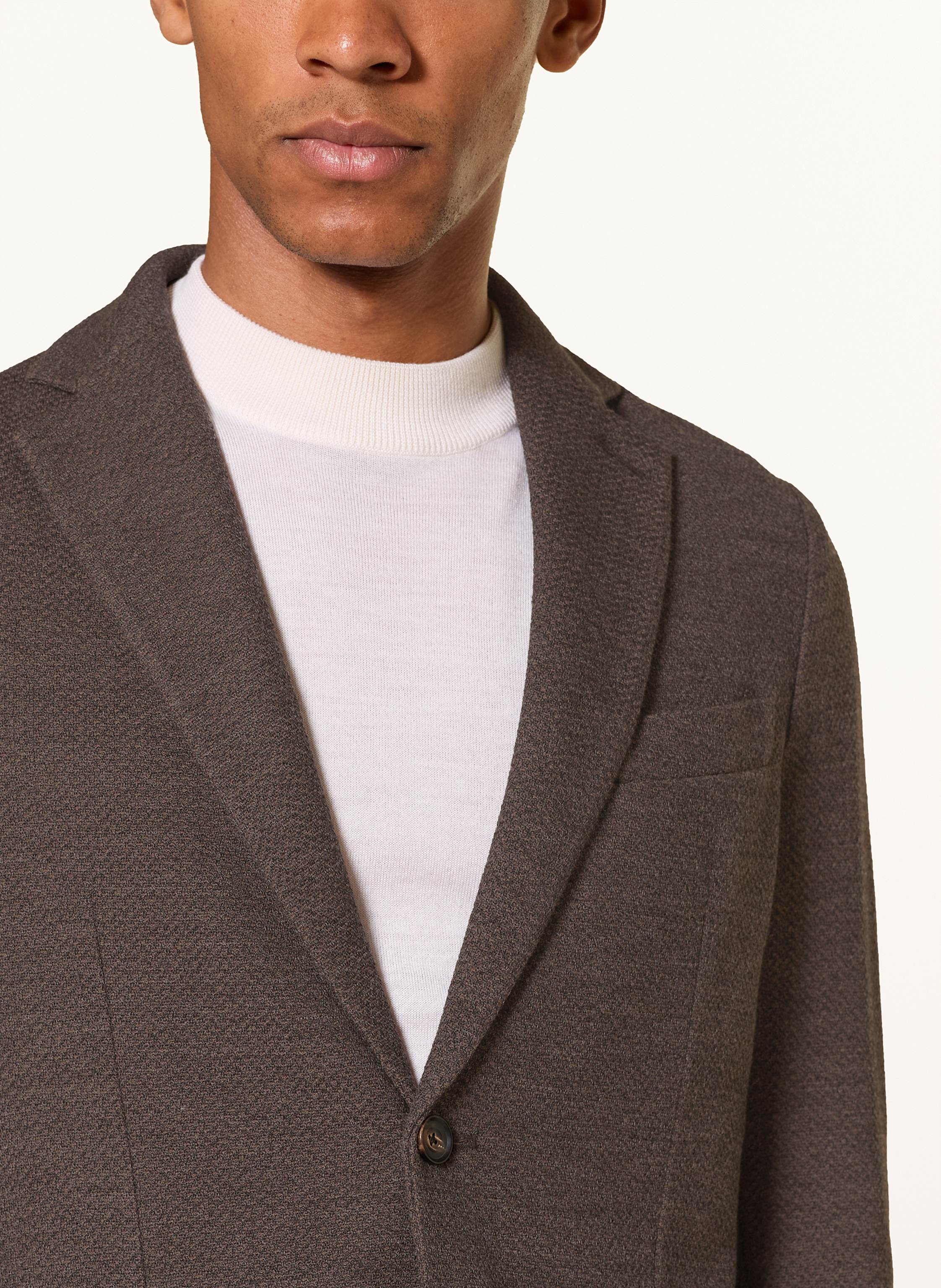 Thumbnail - Circolo 1901 Jerseysakko Slim Fit braun