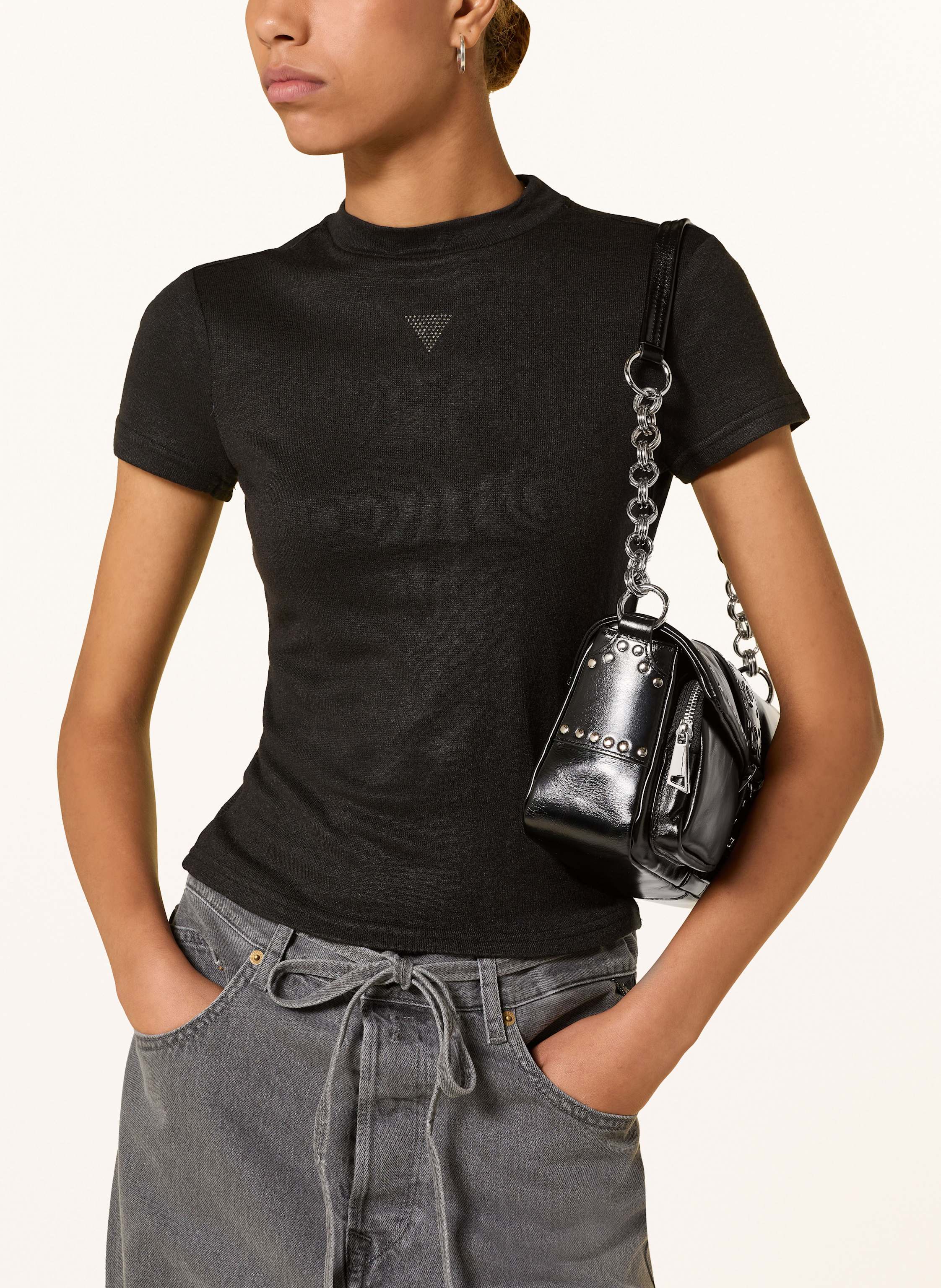 Thumbnail - Guess T-Shirt Licia schwarz