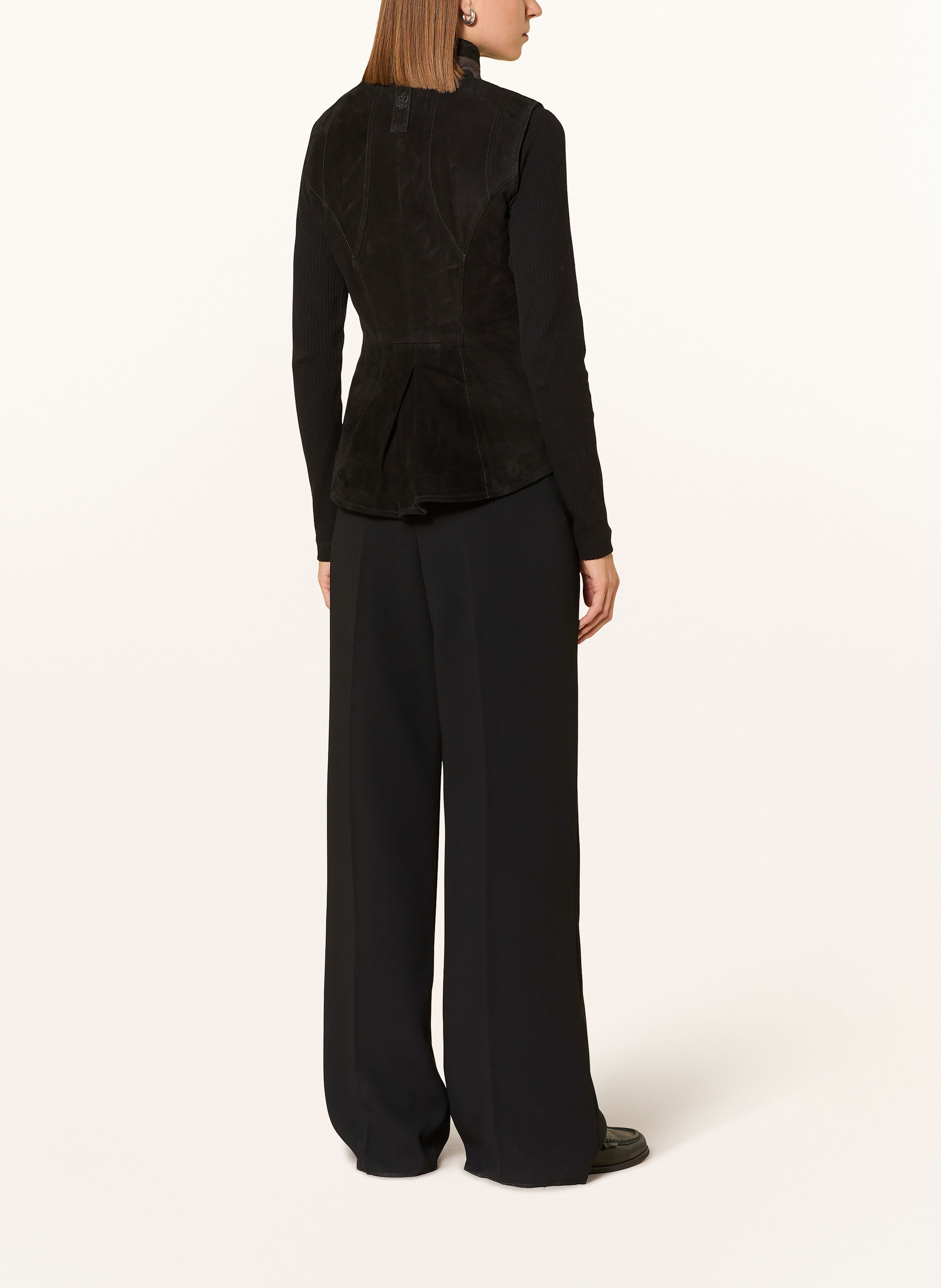 Thumbnail - Habsburg Lederweste Waidegg schwarz