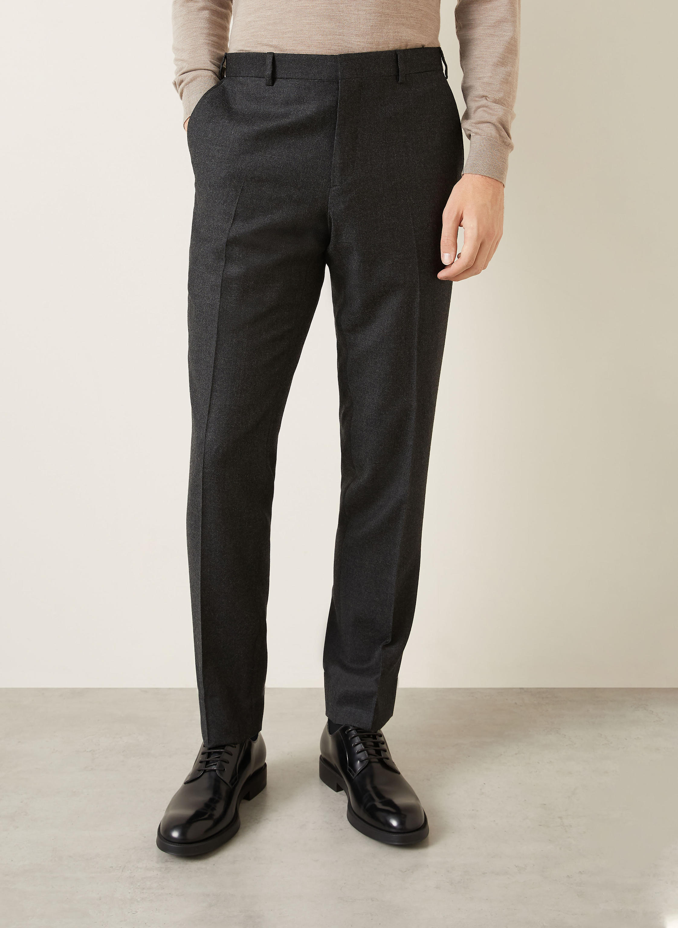 Thumbnail - Brioni Chino Vail Slim Fit grau