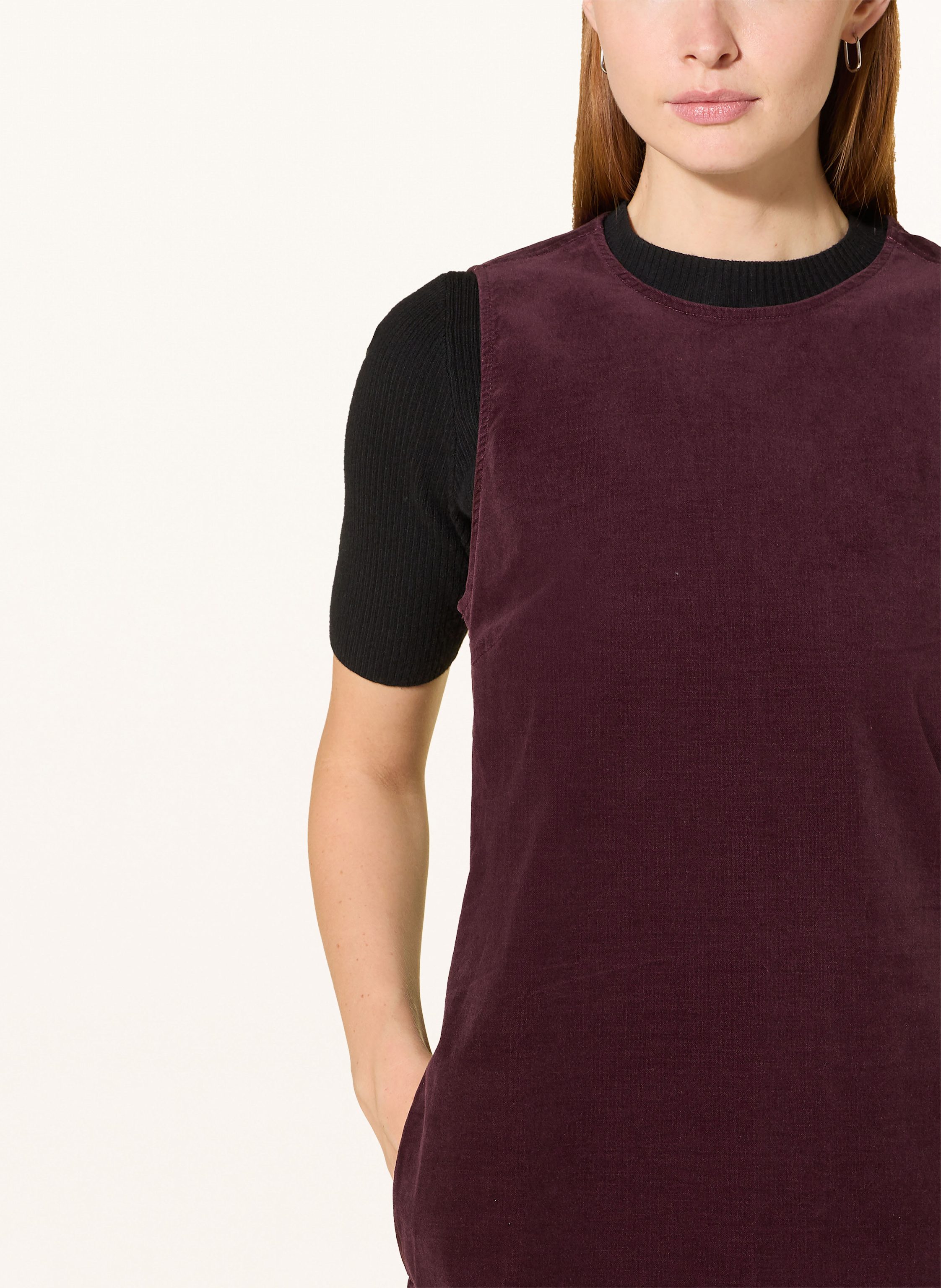 Thumbnail - Marc O'polo Samtkleid rot