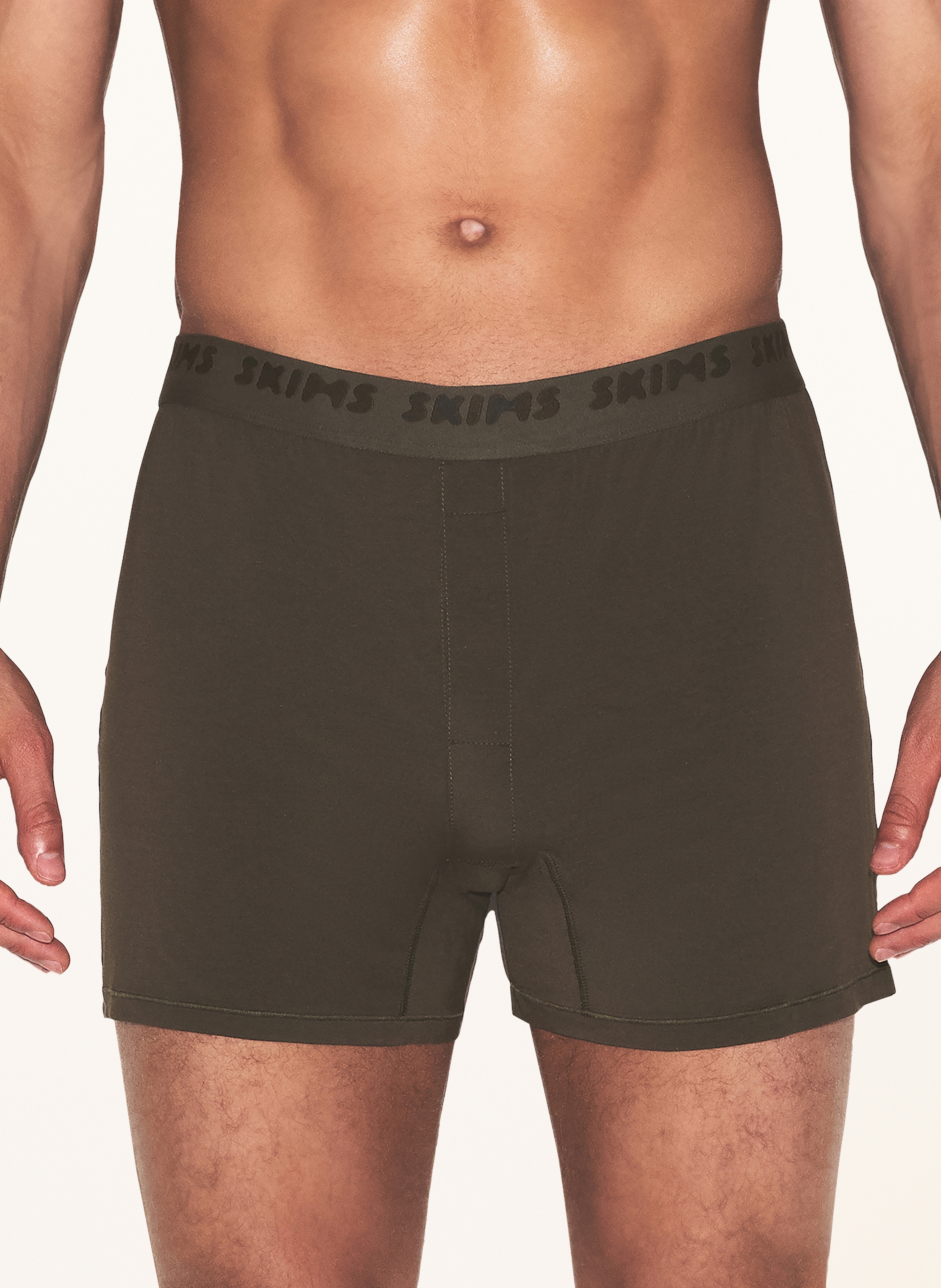 Thumbnail - Skims 3er-Pack Boxershorts Skims Stretch gruen