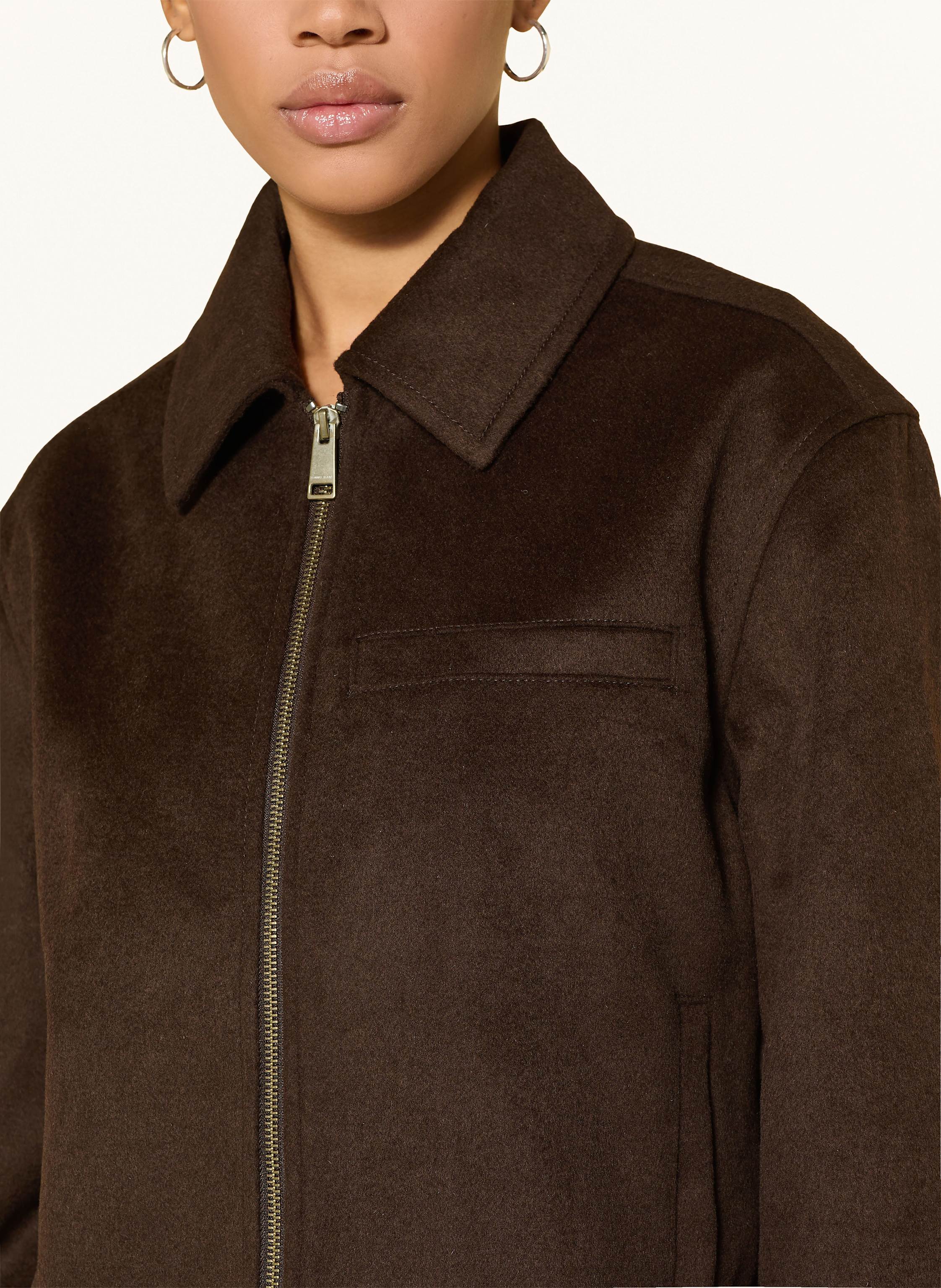 Thumbnail - Tommy Jeans Kastenjacke braun