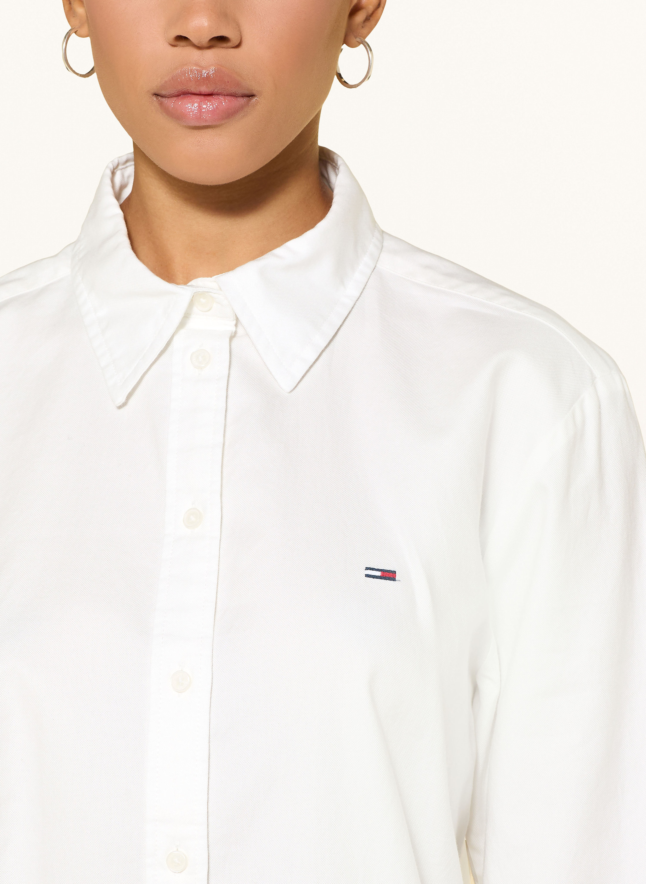 Thumbnail - Tommy Jeans Hemdbluse weiss