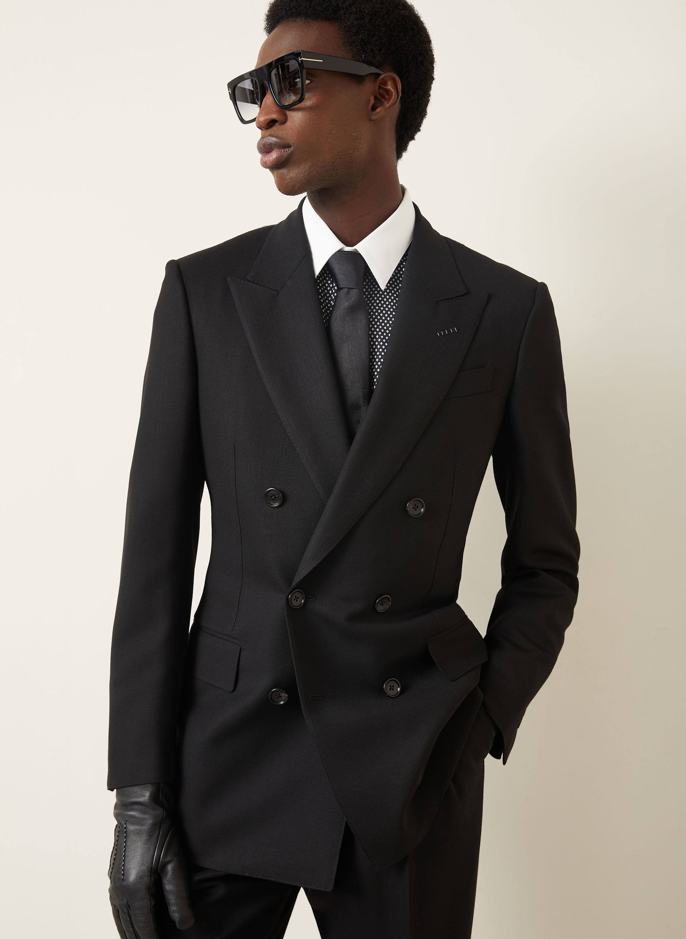 Thumbnail - Tom Ford Anzugsakko Slim Fit schwarz