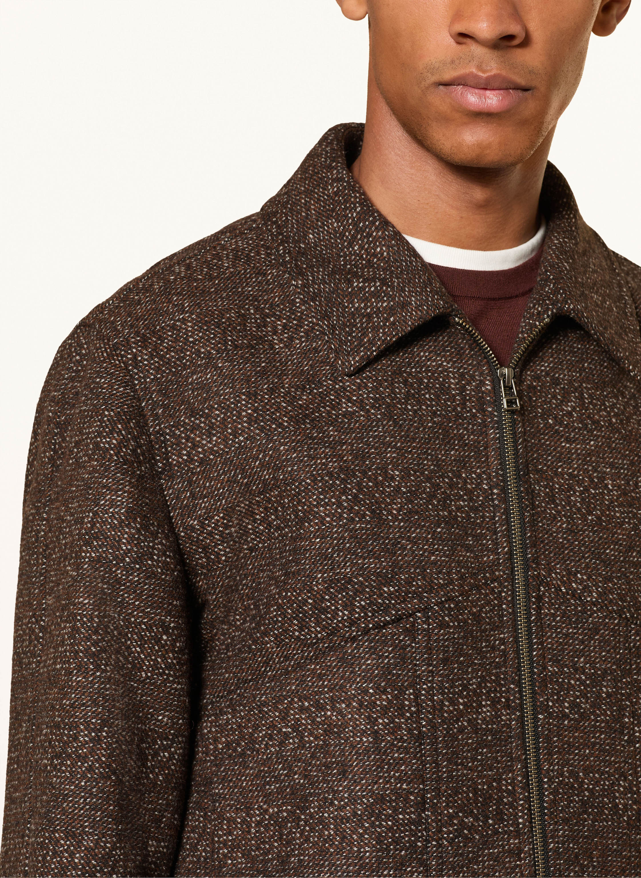 Thumbnail - Tiger Of Sweden Blouson Eeven braun