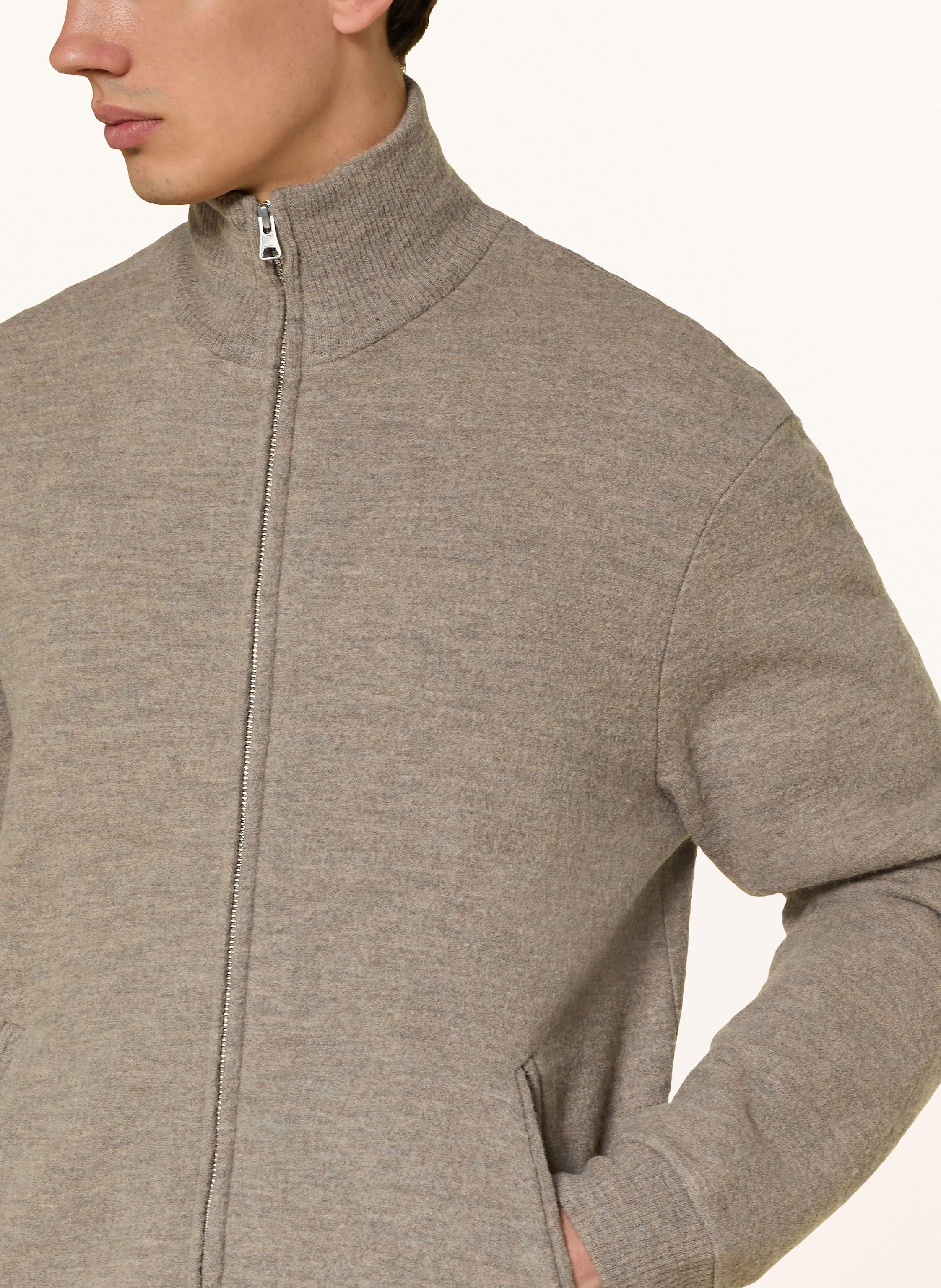 Thumbnail - Nn.07 Strickjacke Boiled braun