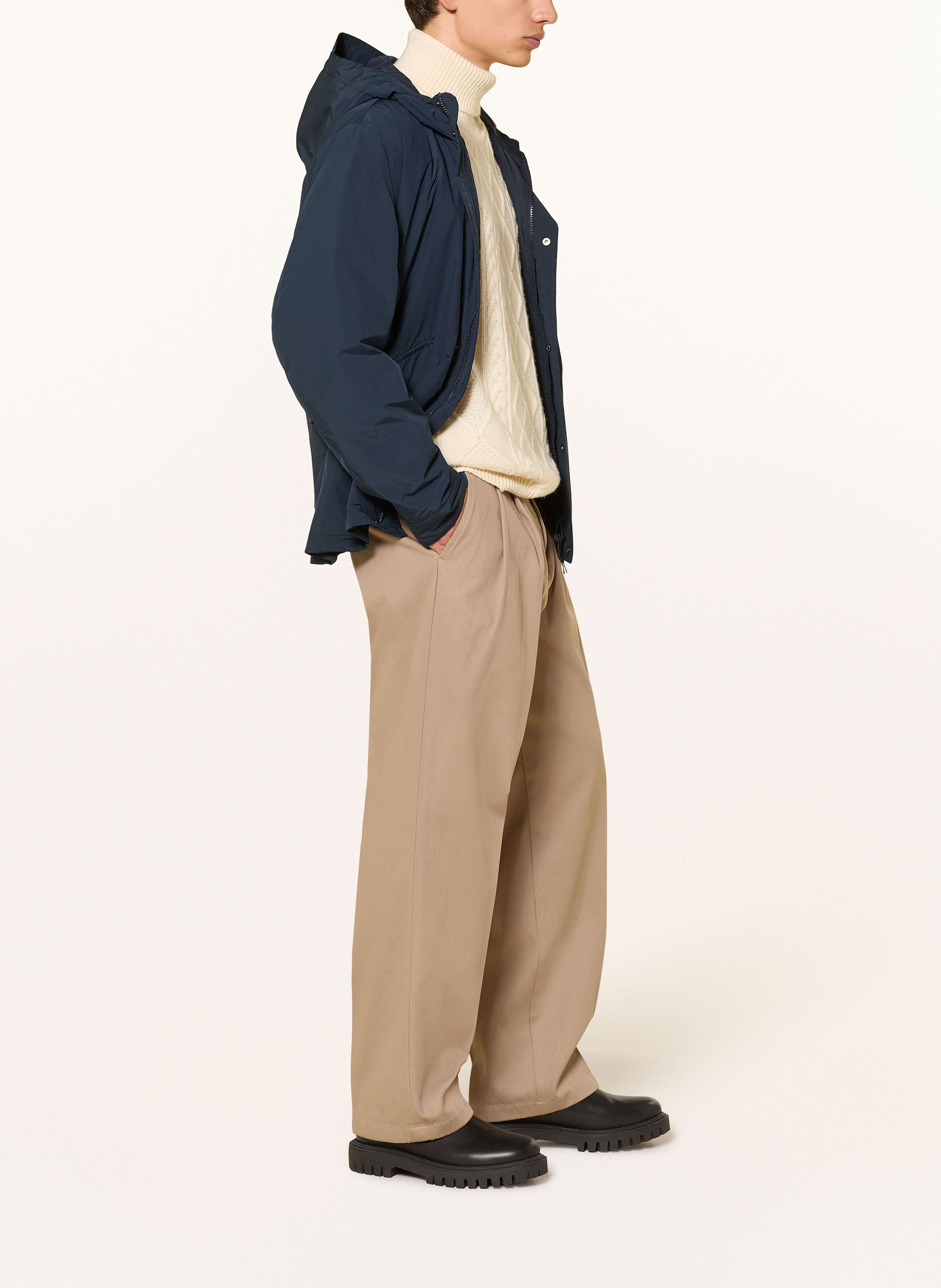 Thumbnail - Tommy Hilfiger Hose Murray Wide Fit beige