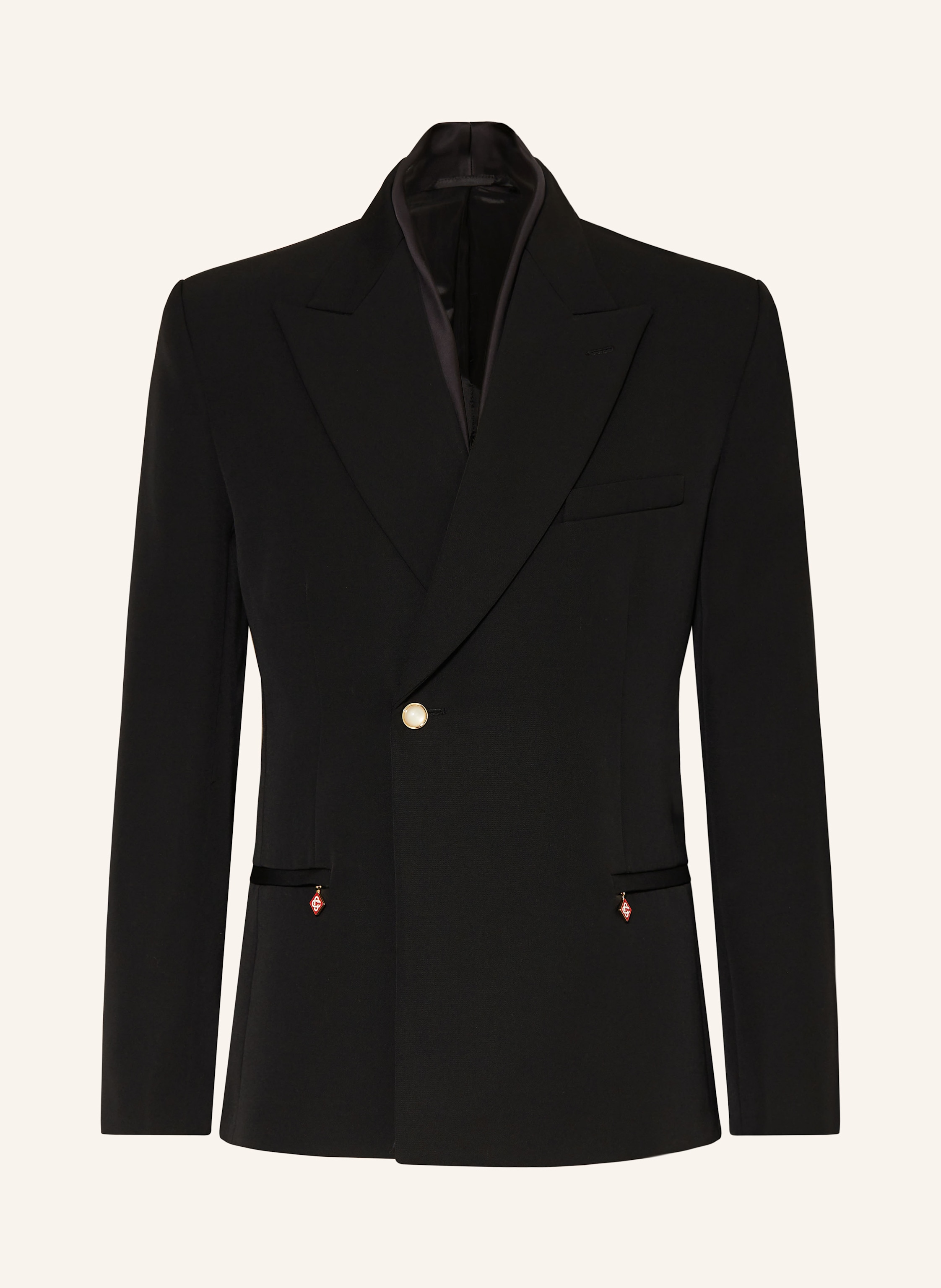 Casablanca Casablanca Sakko Regular Fit schwarz in WOOL TAILORING