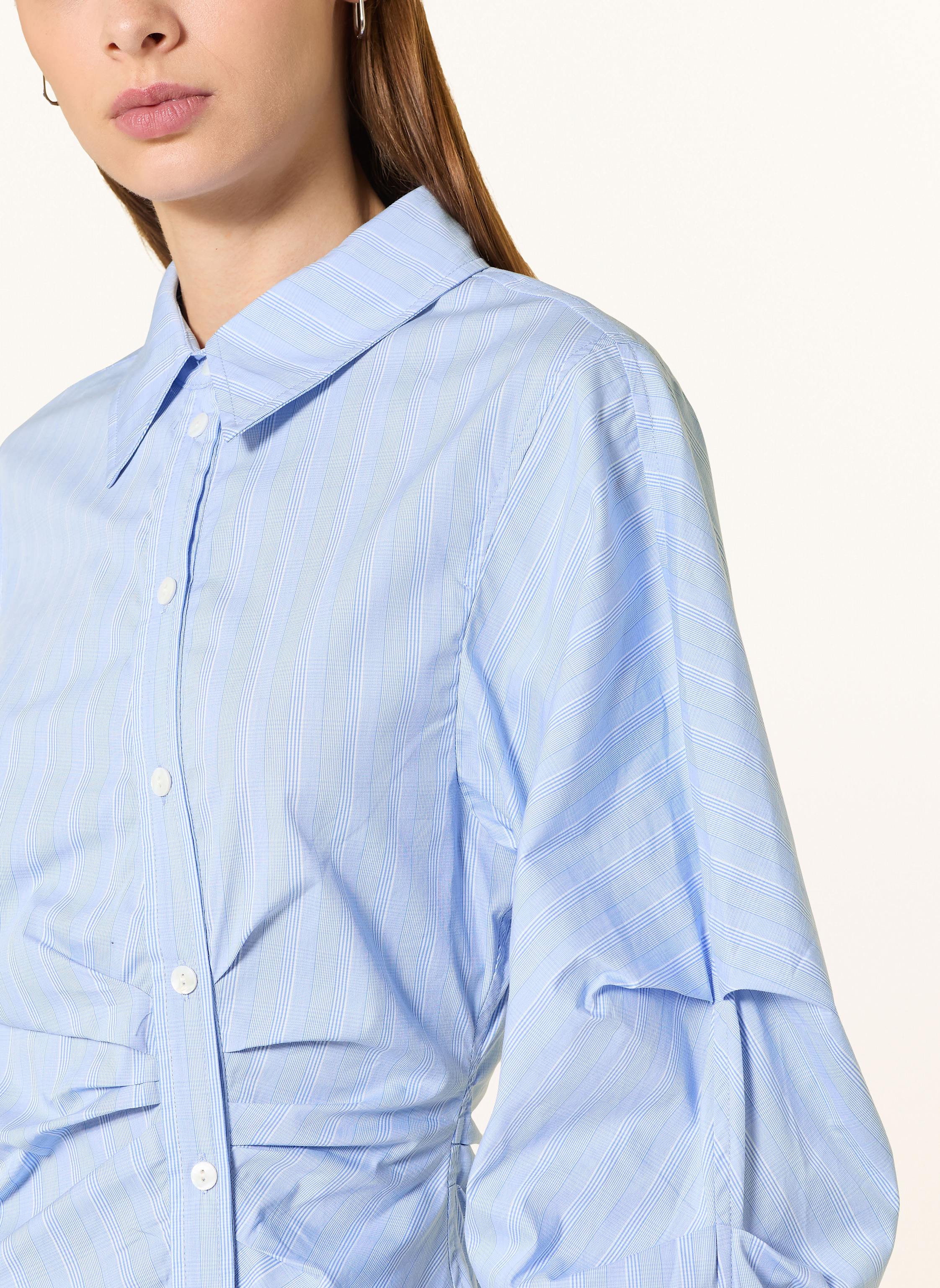 Thumbnail - Neo Noir Hemdbluse Noella blau