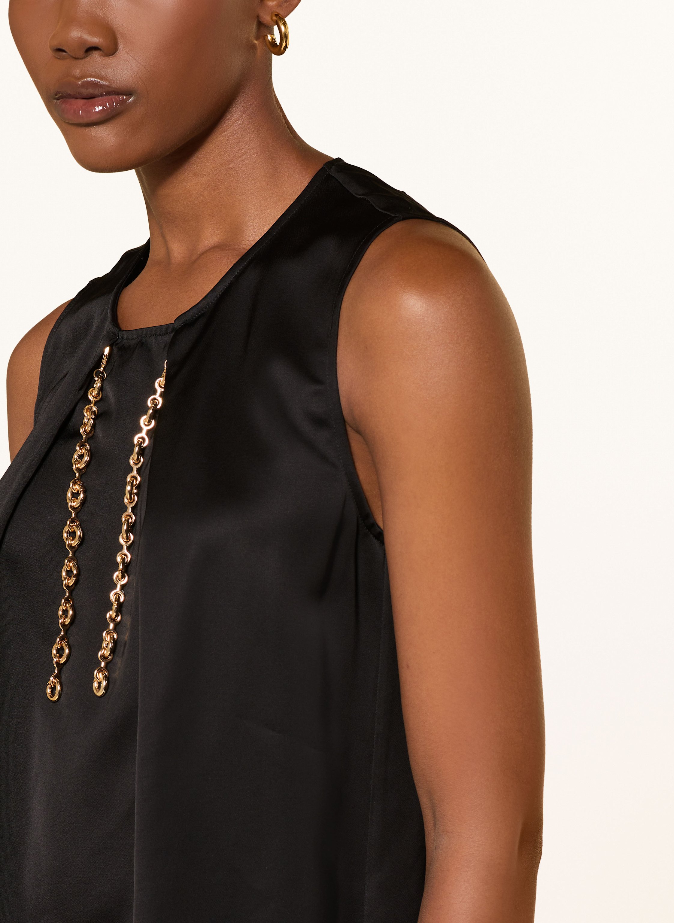 Thumbnail - Inwear Blusentop Zumahiw Mit Abnehmbaren Ketten schwarz