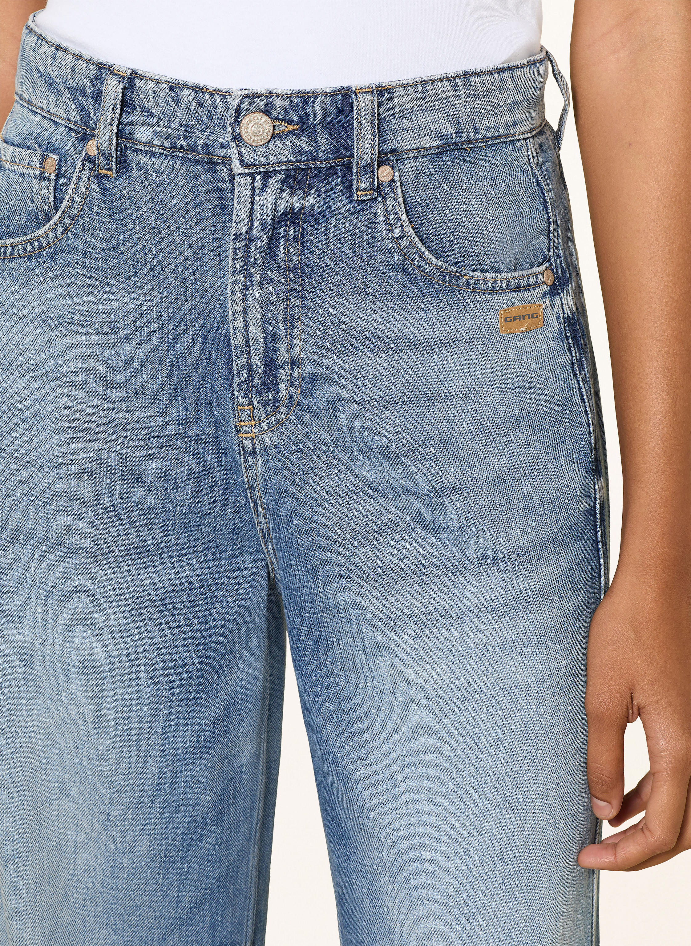 Thumbnail - Gang Straight Jeans 94blake blau