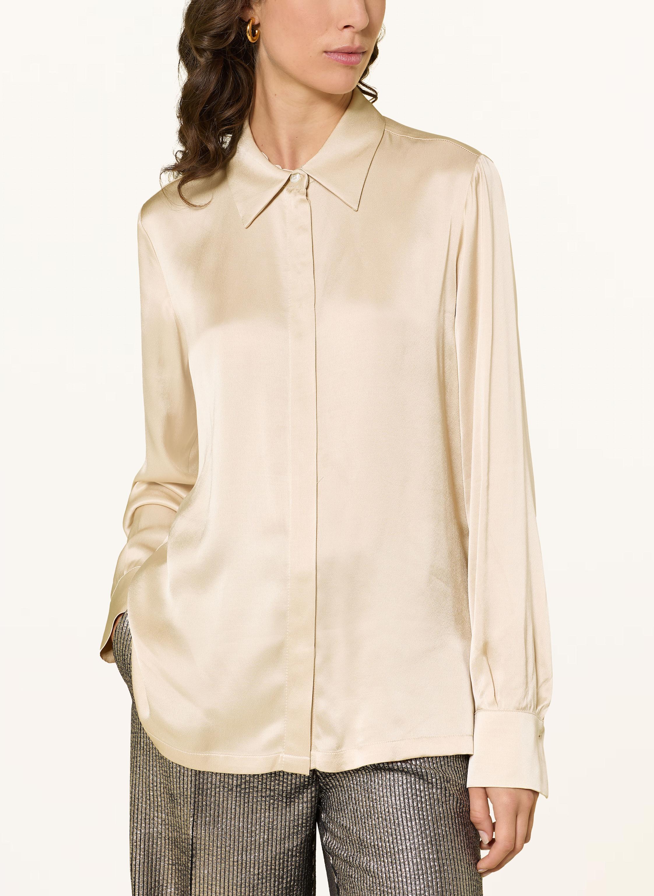 Thumbnail - Ottod'ame Hemdbluse Aus Satin weiss