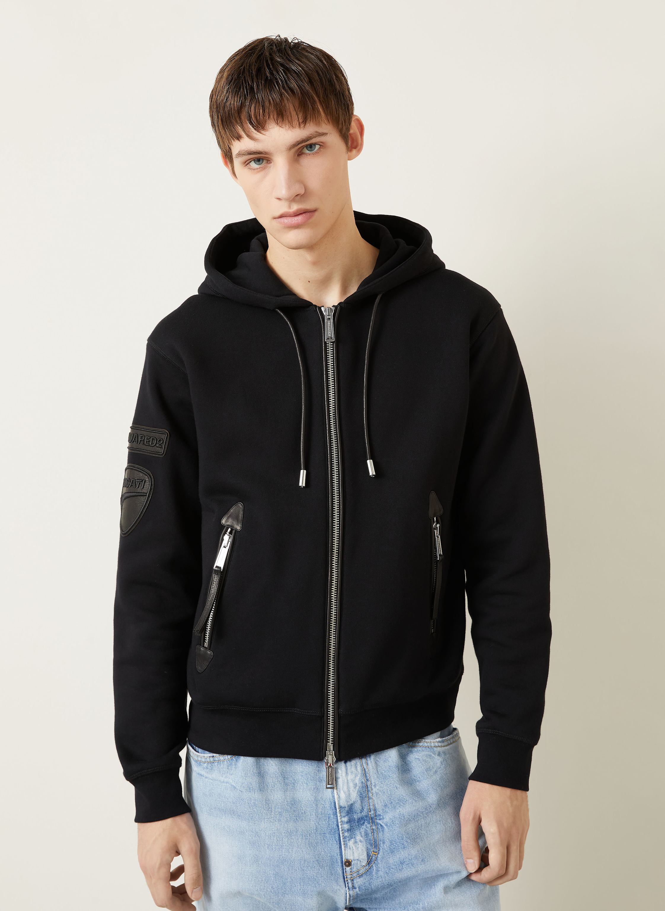 Thumbnail - dsquared2 Sweatjacke Ducati schwarz