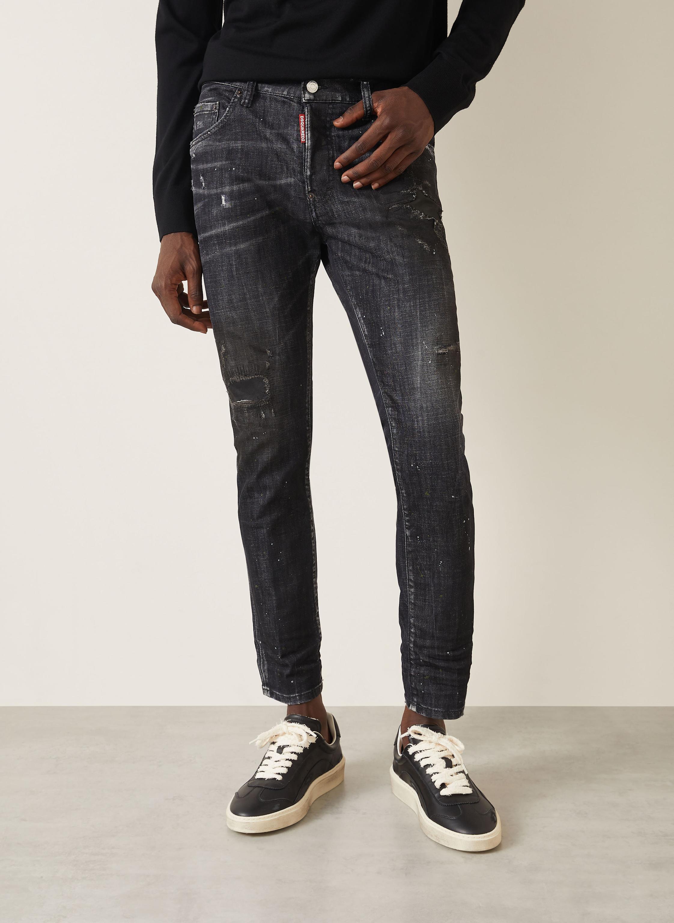Thumbnail - dsquared2 Jeans Skater Slim Fit schwarz