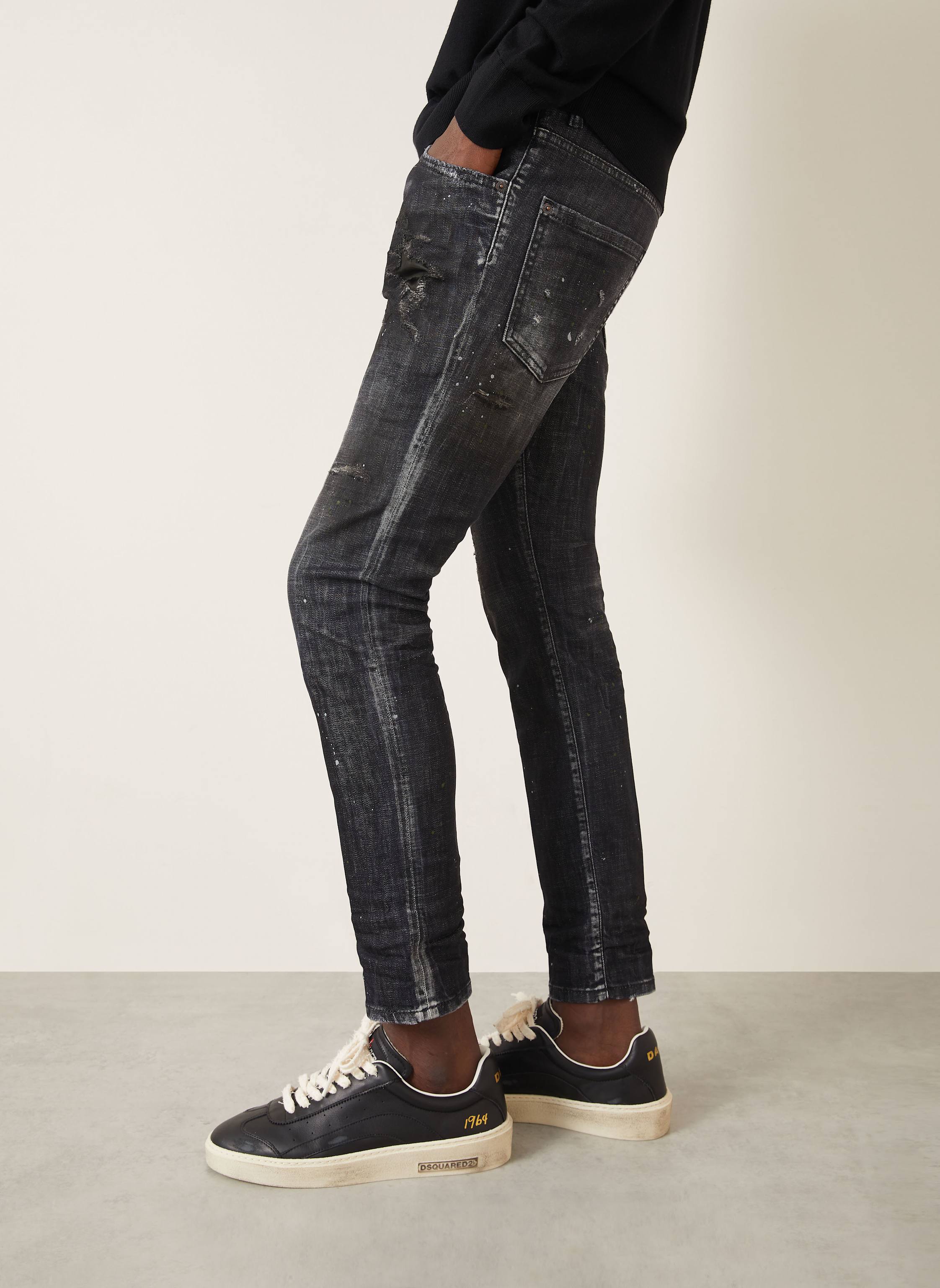Thumbnail - dsquared2 Jeans Skater Slim Fit schwarz