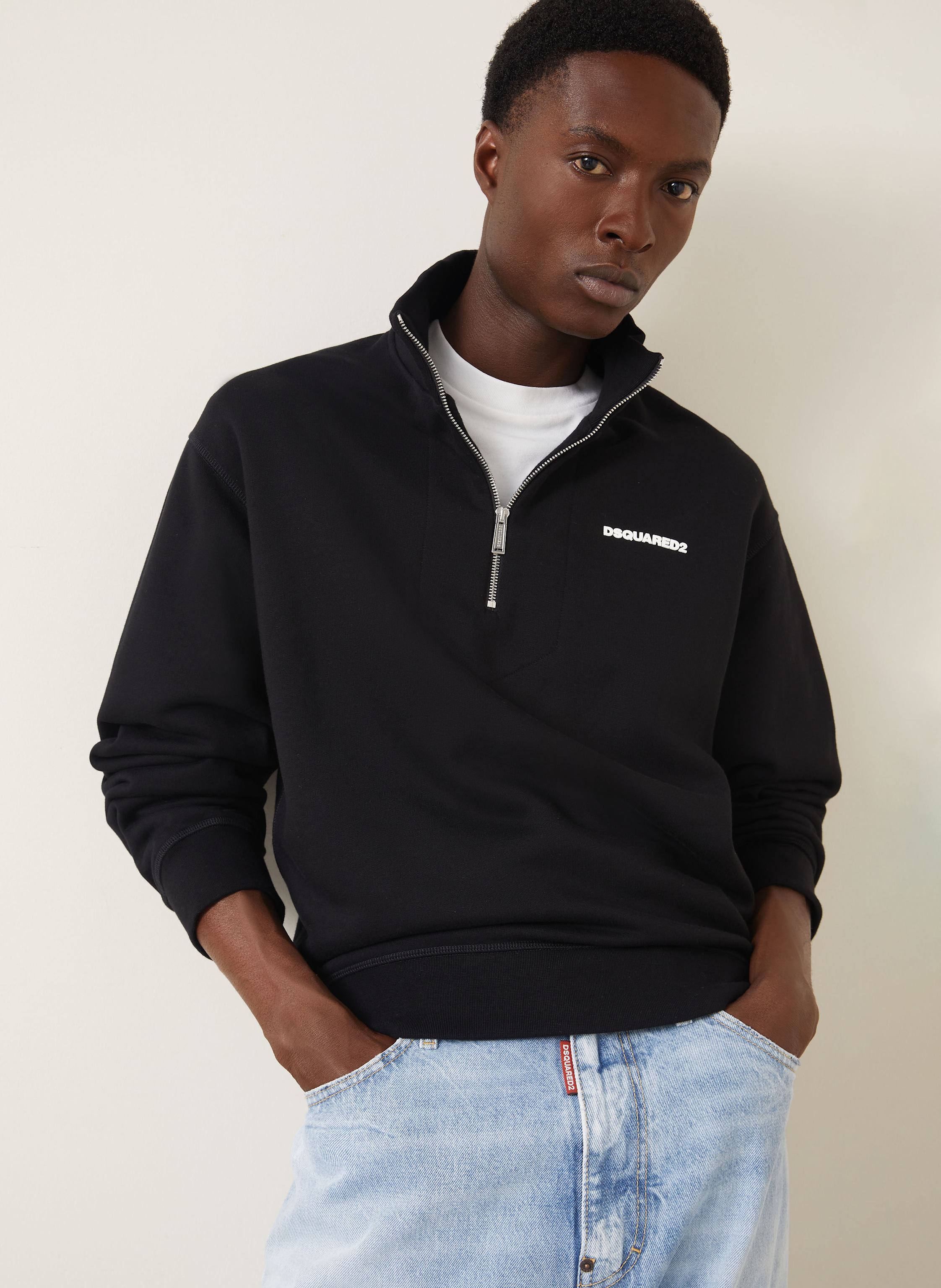 Thumbnail - dsquared2 Sweat-Troyer schwarz