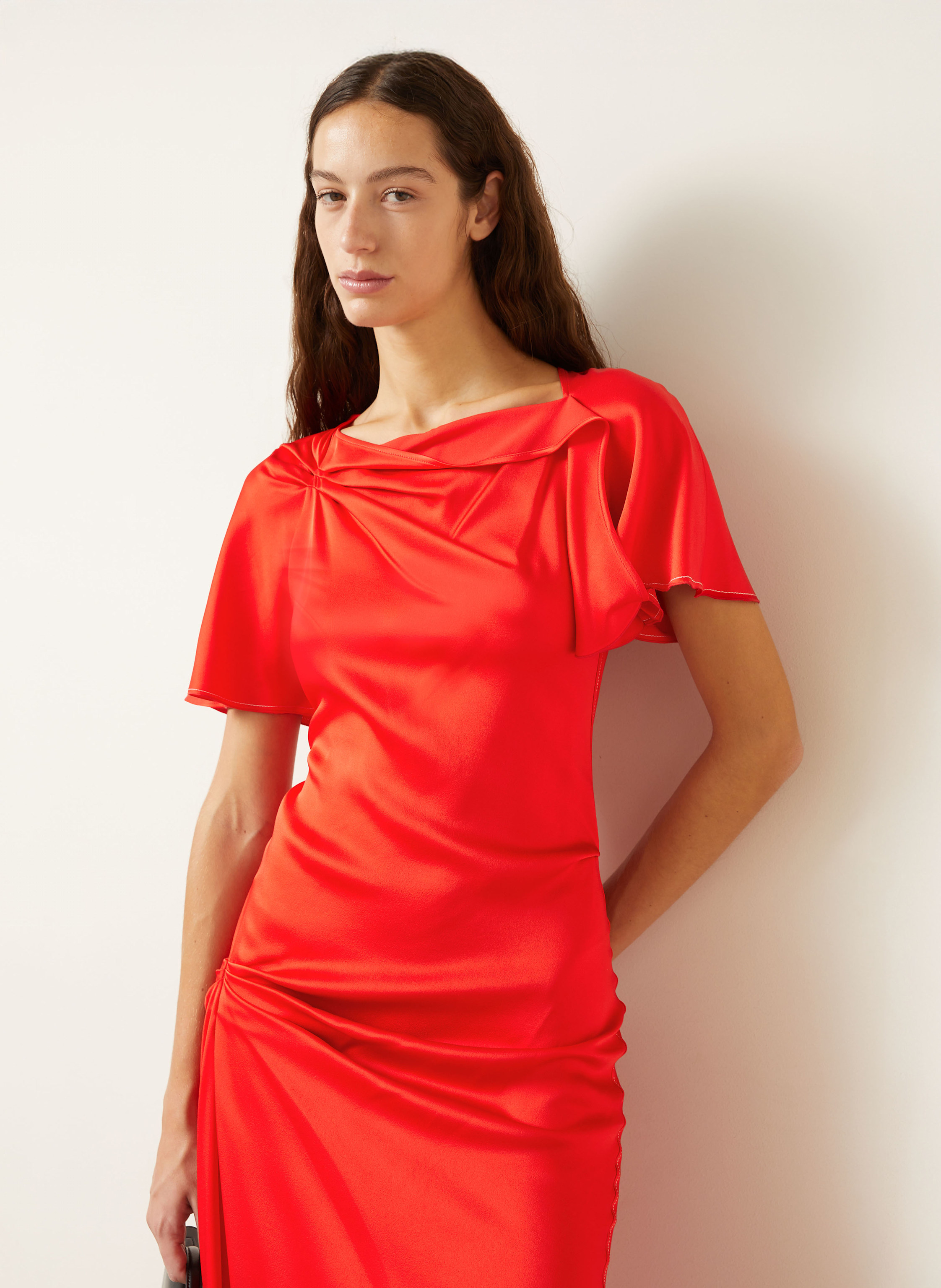 Thumbnail - Victoria Beckham Abendkleid rot