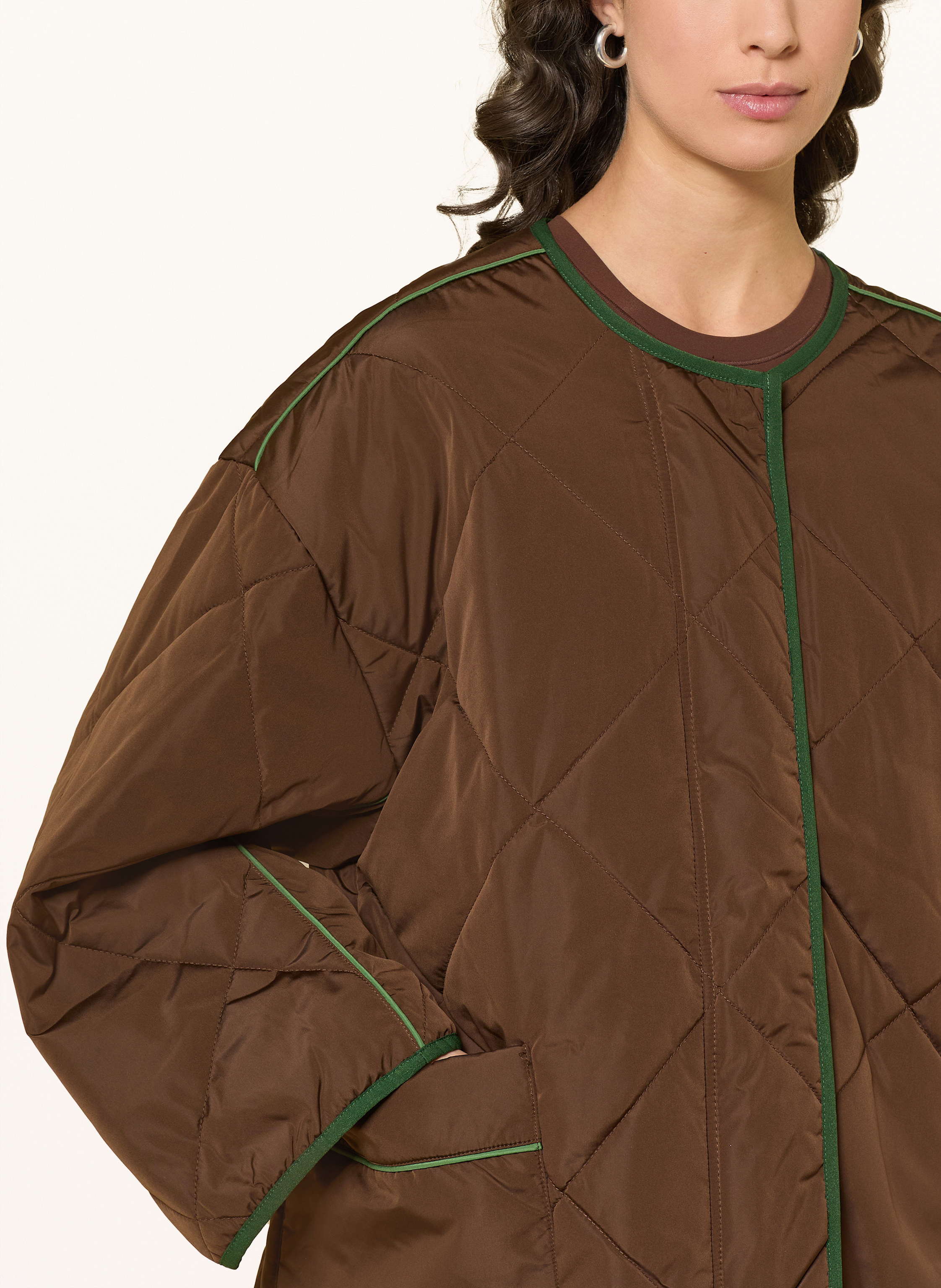 Thumbnail - American Vintage Steppjacke braun