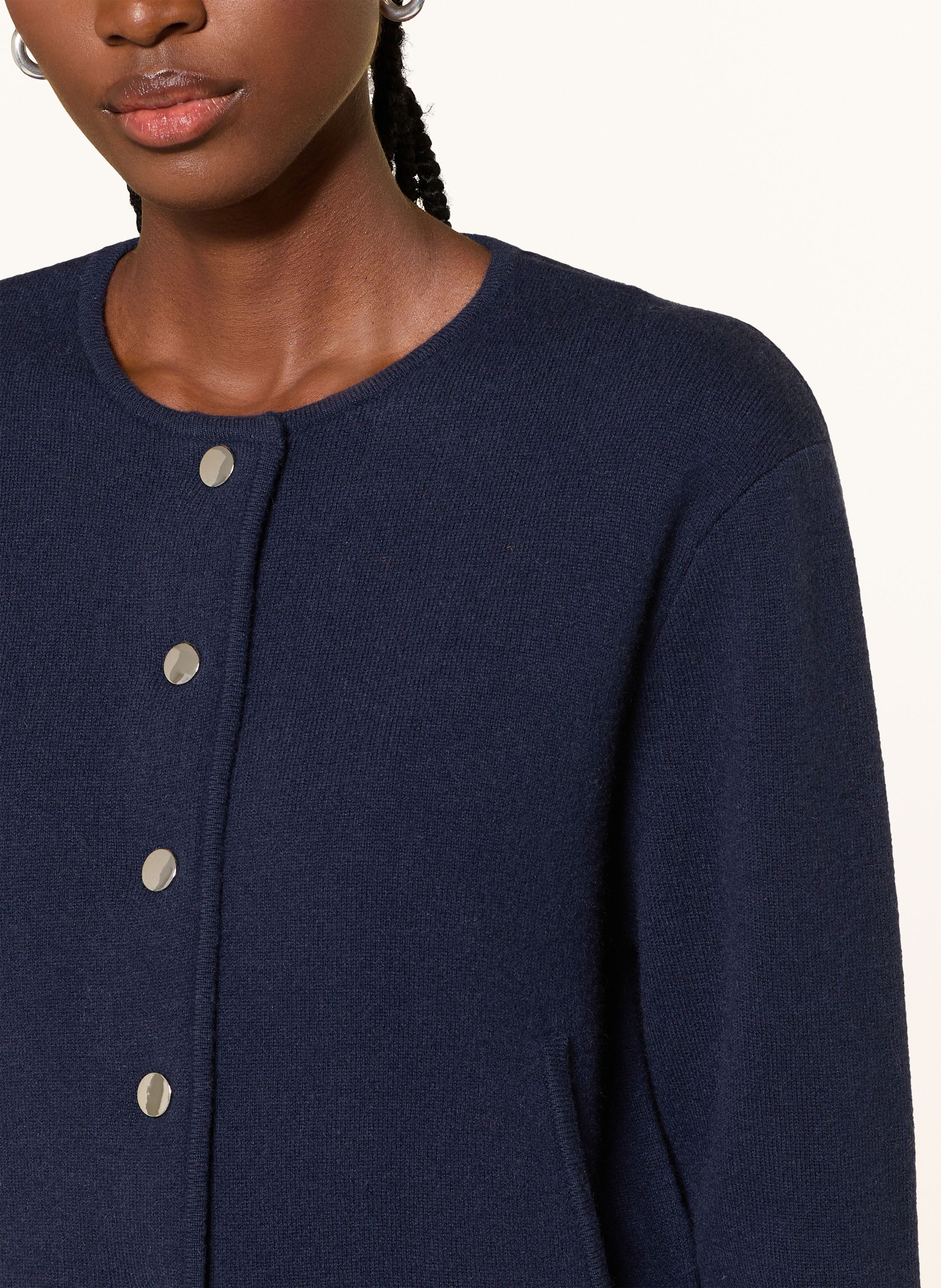 Thumbnail - Mrs & Hugs Strickjacke Mit Cashmere blau