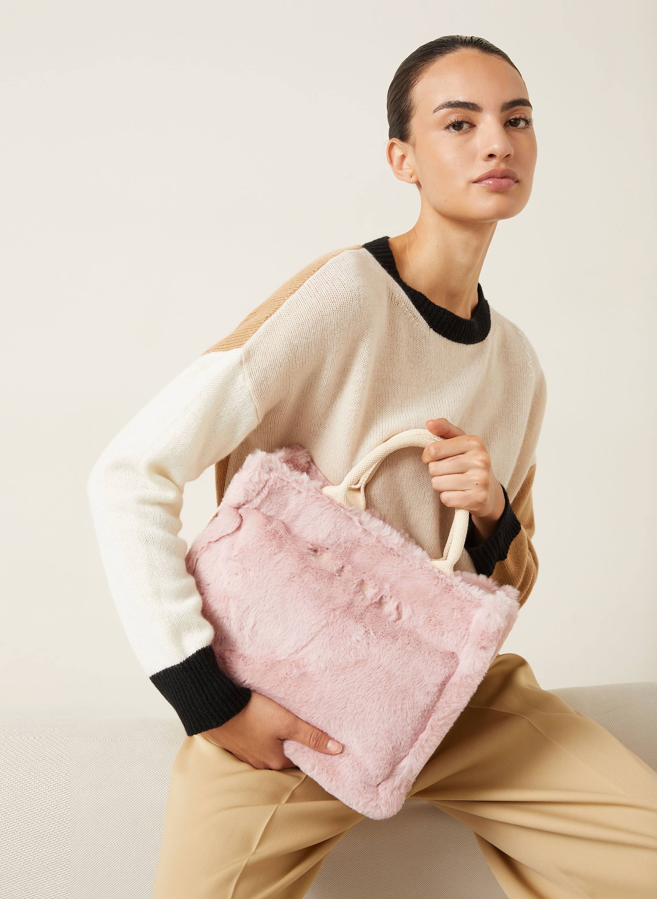 Thumbnail - Marni Shopper Small rosa