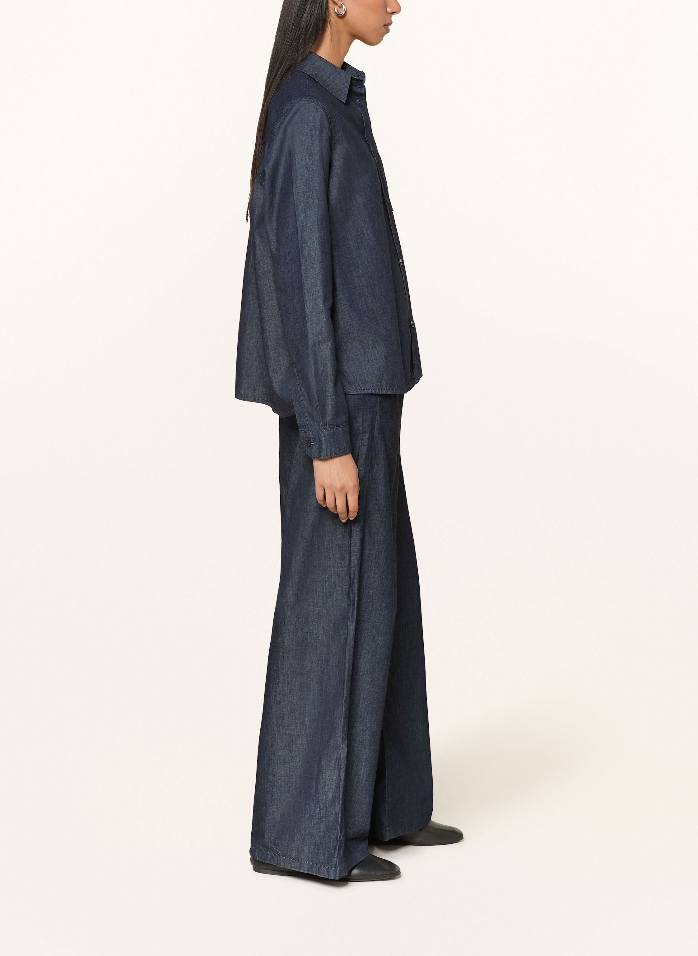 Thumbnail - Milano Italy Hose In Jeansoptik blau